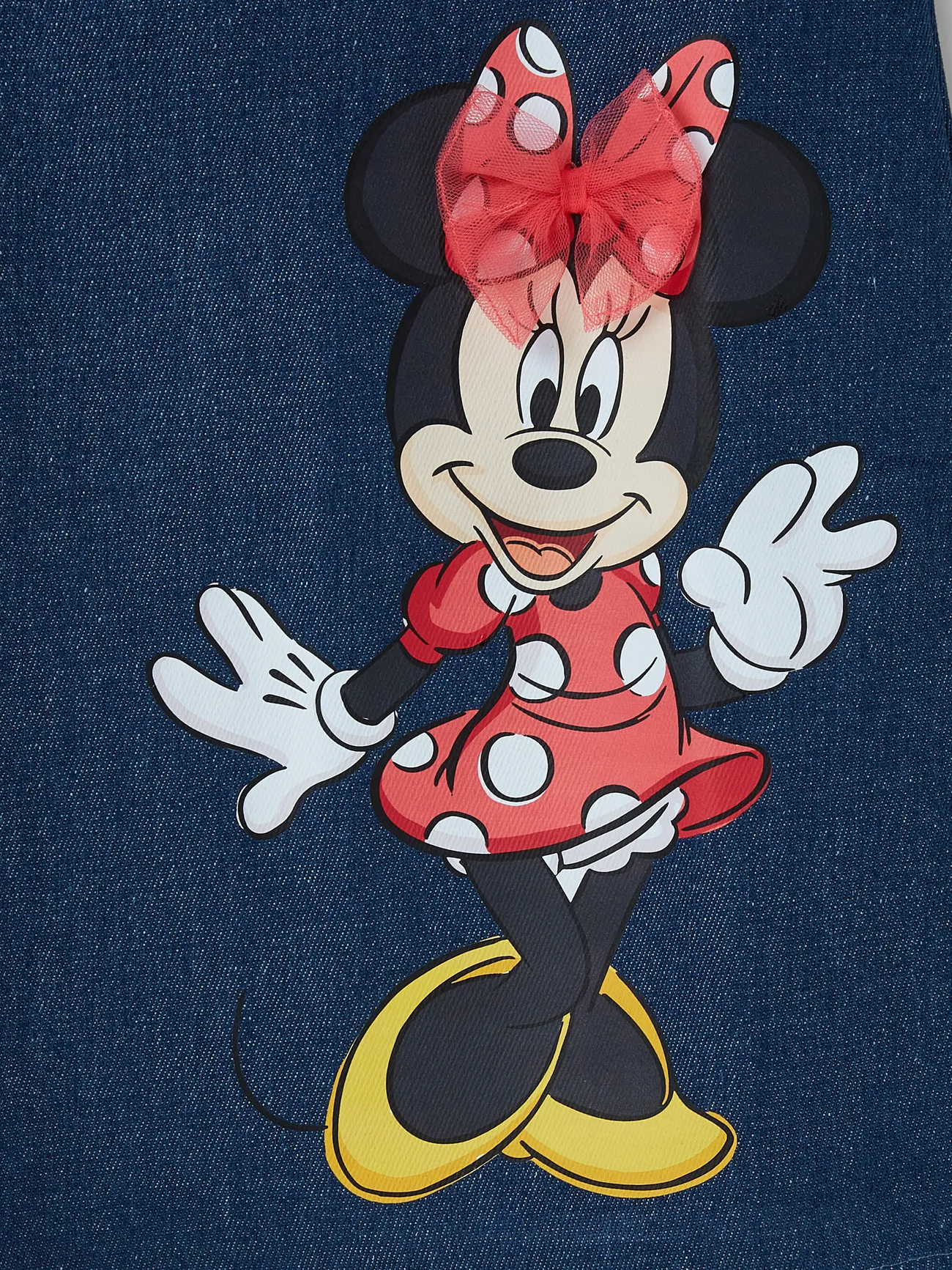 Disney Mickey and Friends Enfant en bas âge Fille Bouton Enfantin Robes Un jean bleu big image 1