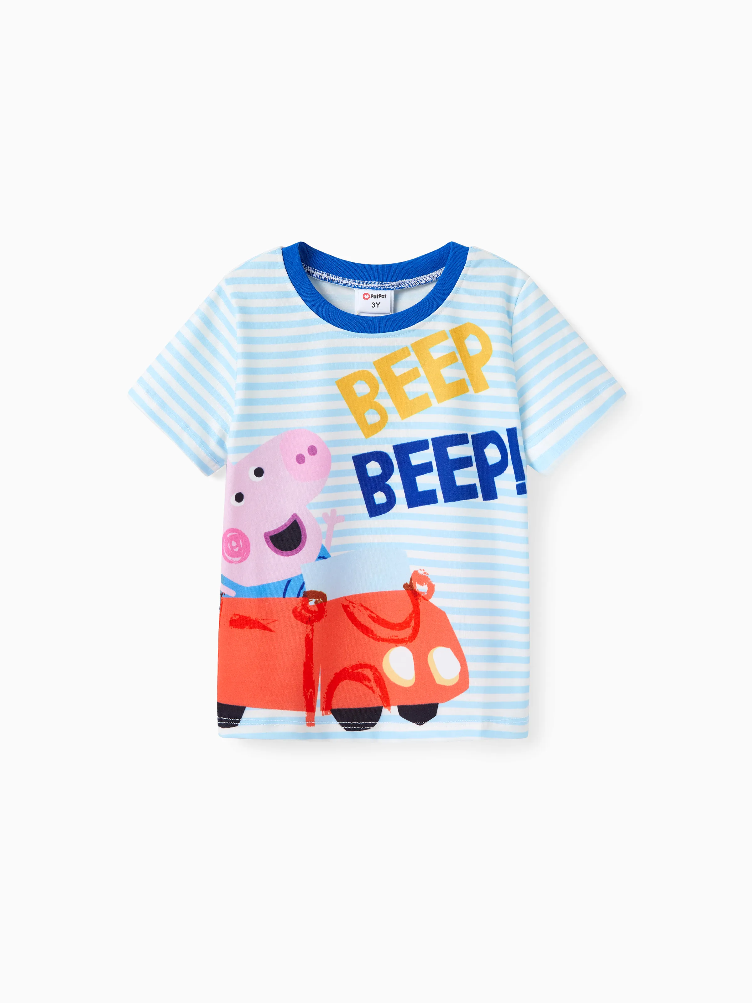 

Peppa Pig Toddler Girl/Boy Childlike Stripe Tee