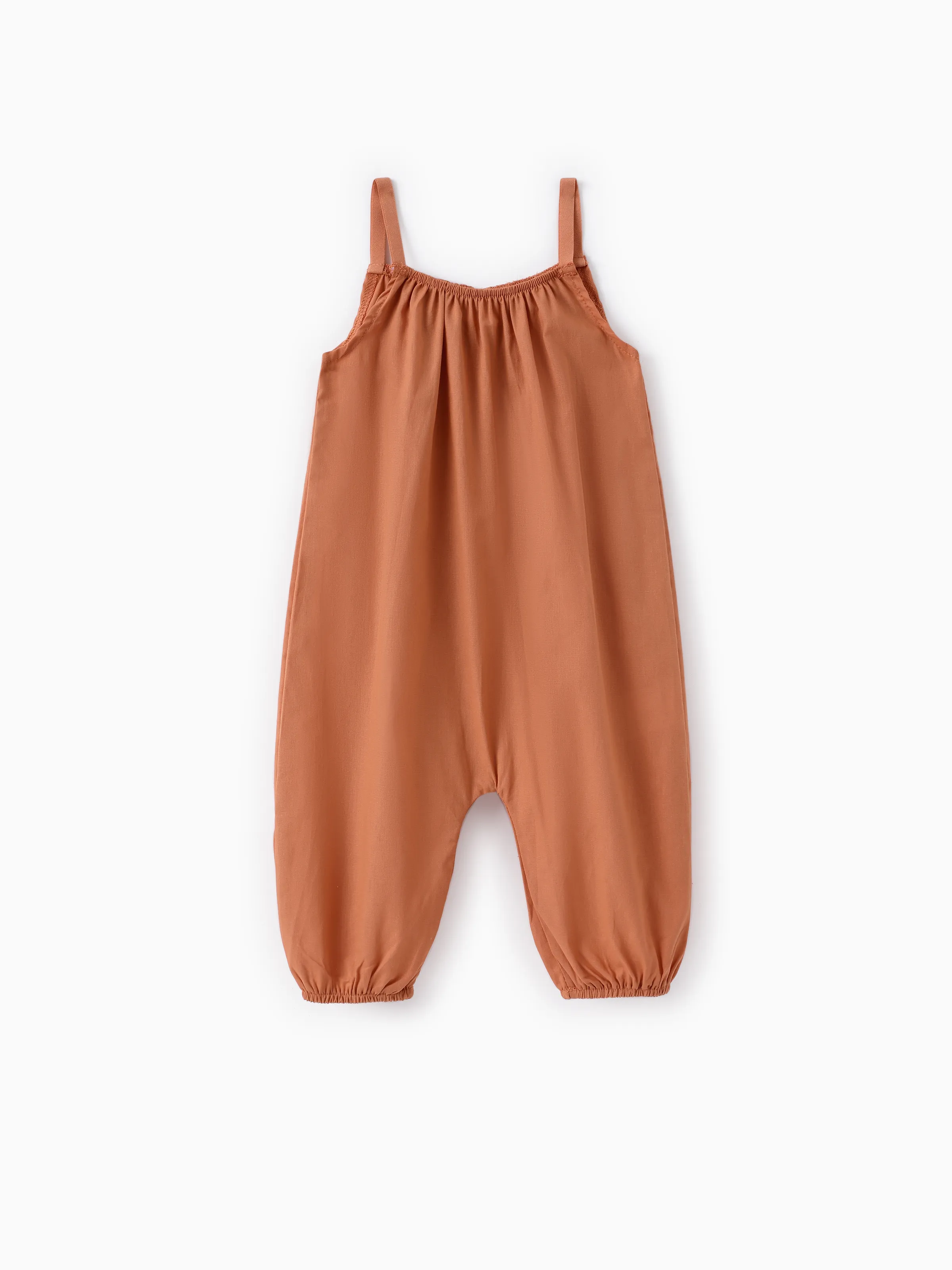 

Baby Boy/Baby Girl Cotton Loose-fit Jumpsuit