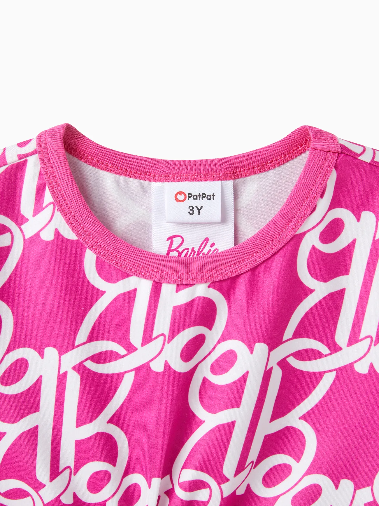Barbie Menina Nó Bonito T-shirts Roseo big image 1