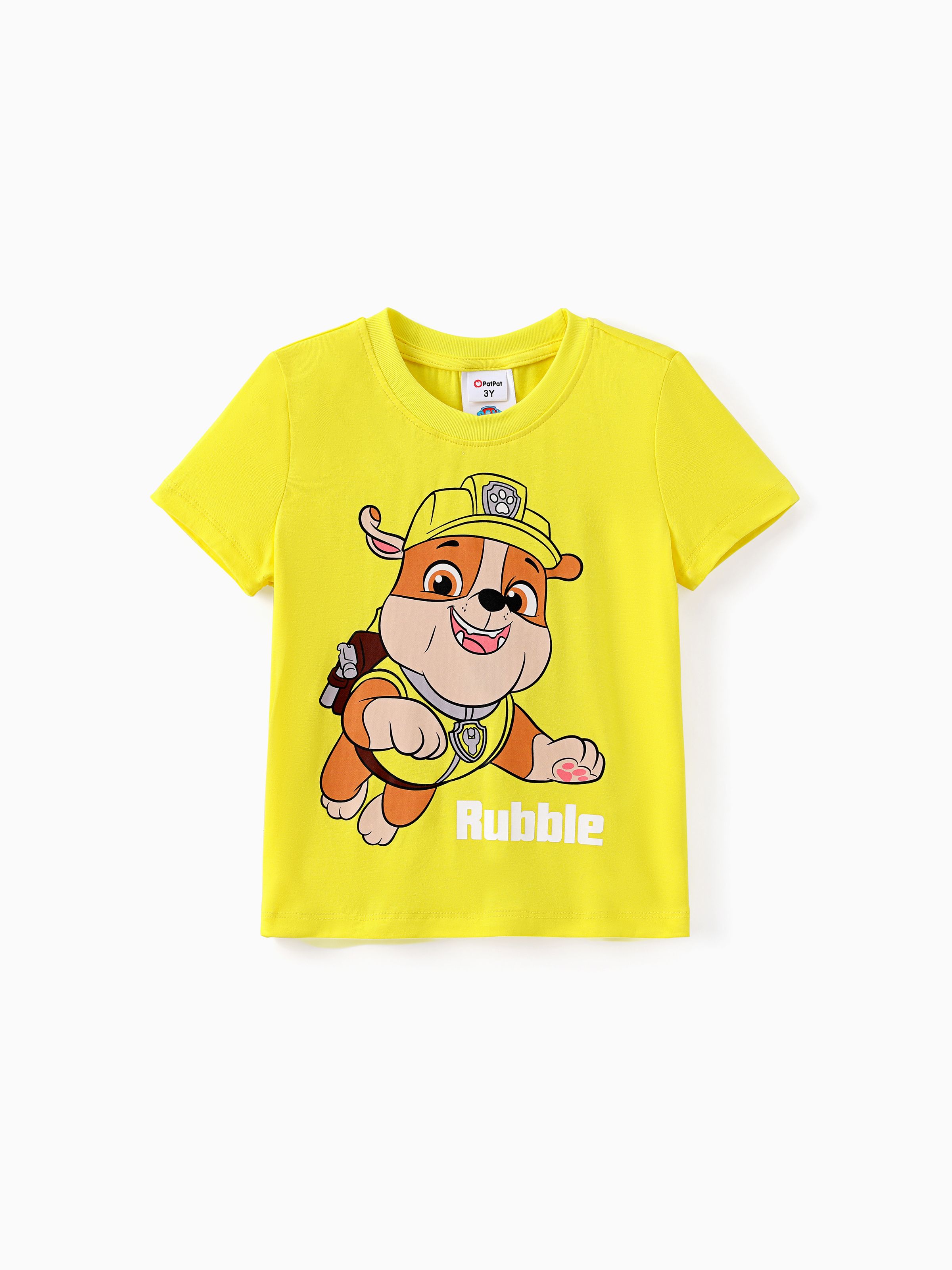 

PAW Patrol Toddler Girl/Boy Character Print Short-sleeve Cotton Tee