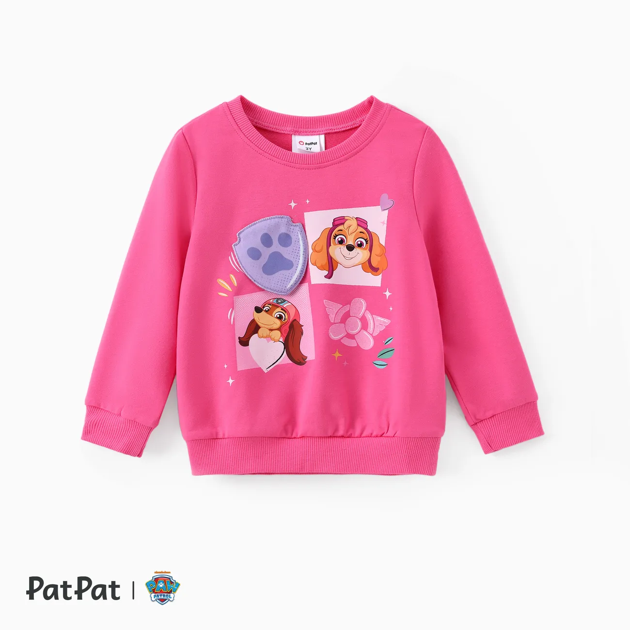 PAW Patrol Toddler Unisex 1pc Fun and Interactive Character Print Sweatshirt