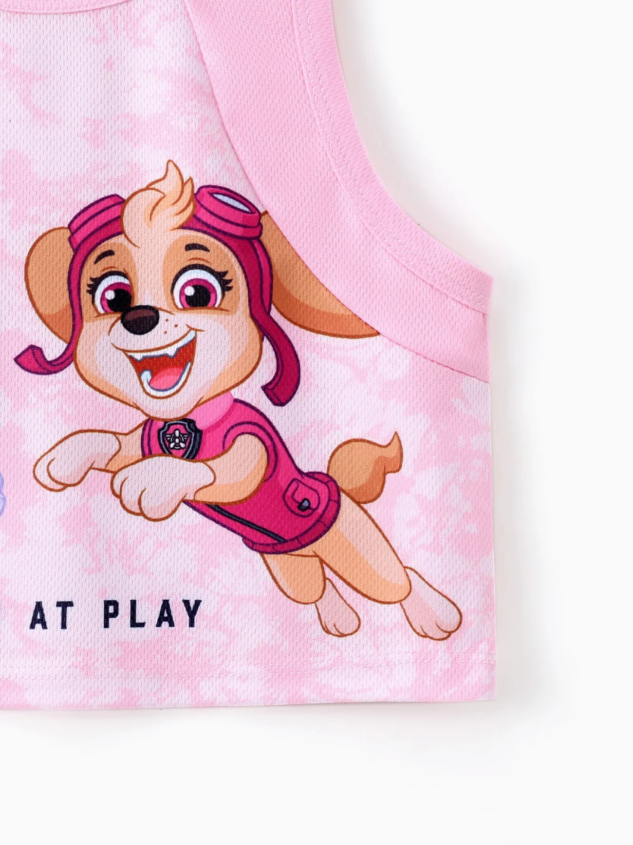 Helfer auf vier Pfoten 2 Stück Kleinkinder Mädchen Sportlich Hund Westen-Sets rosa big image 1