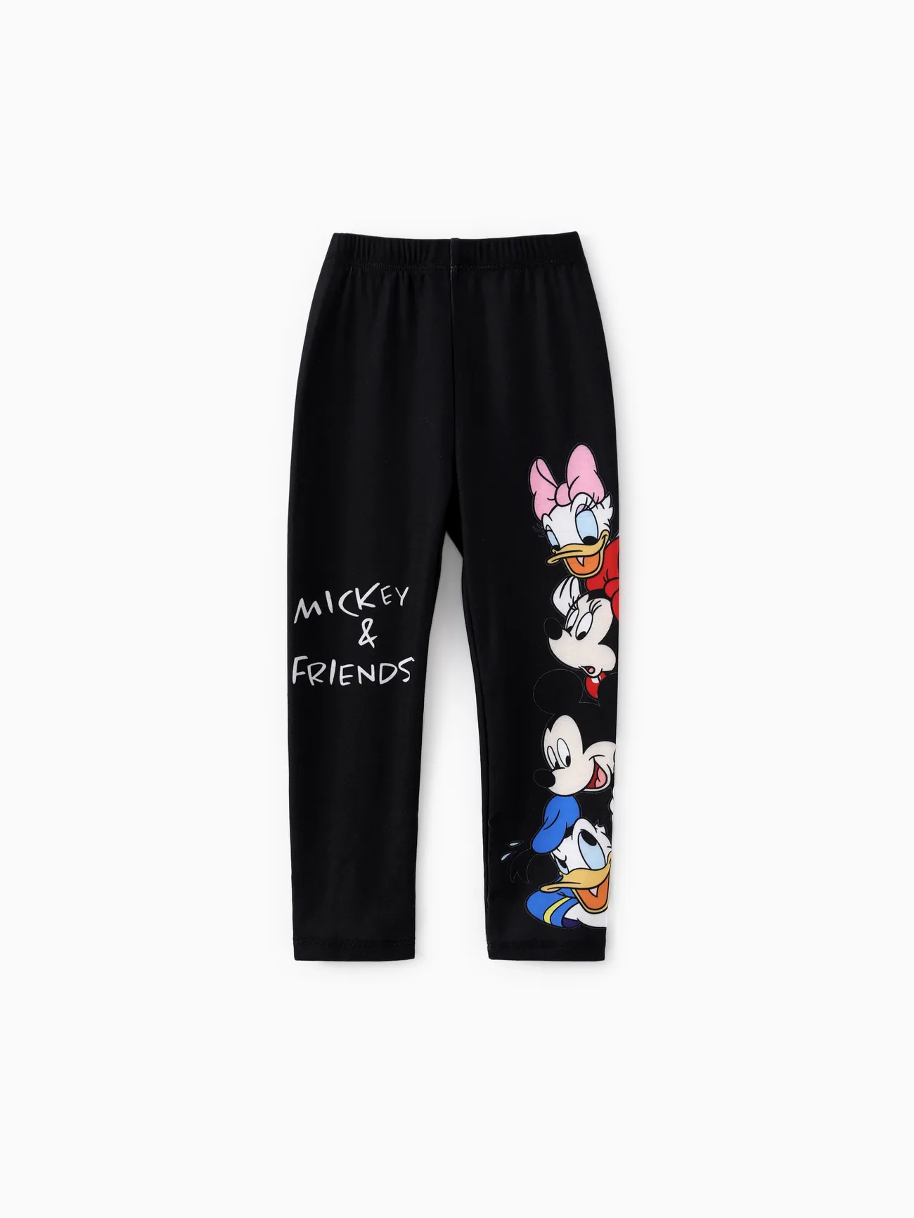 Disney Mickey and Friends 小童 女 童趣 打底/小腳/靴褲 黑色 big image 1
