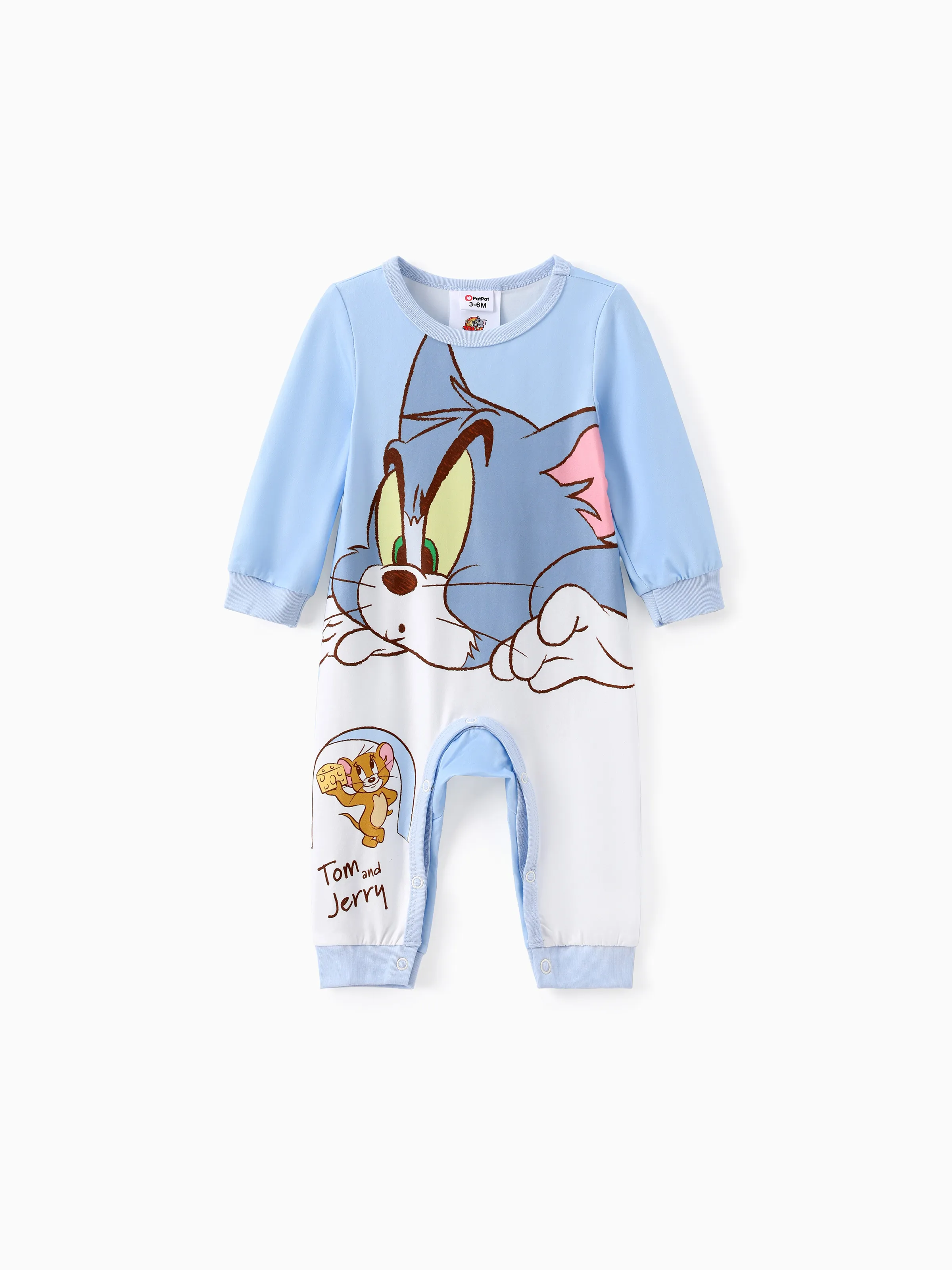 

Tom and Jerry Baby Boy/Girl Cute Pattern Print Jumpsuit