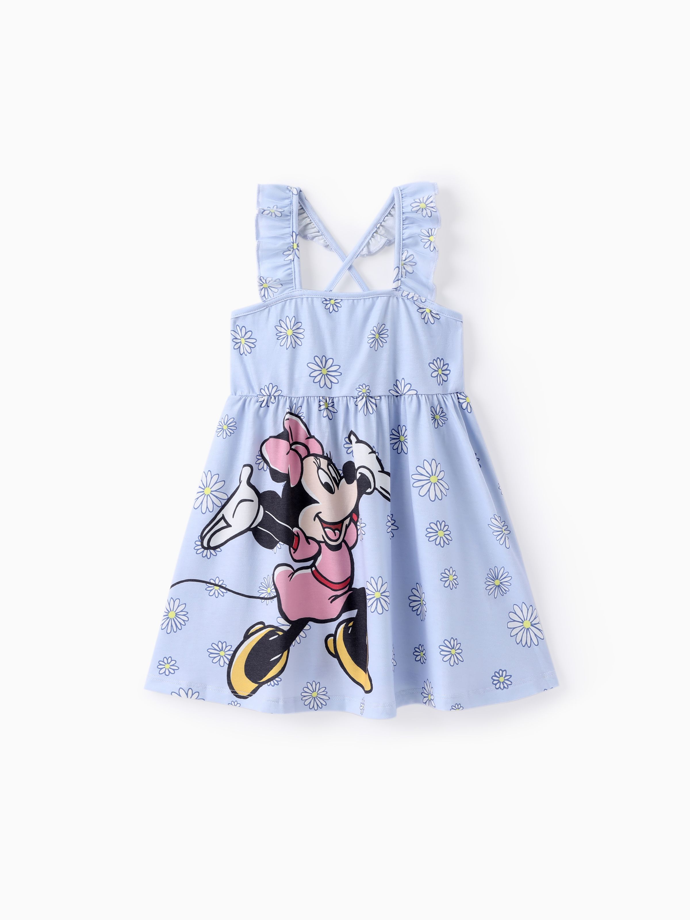

Disney Mickey and Friends Toddler Girl Floral Naia™ Character Print Dress