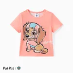 PAW Patrol 蹣跚學步男孩/蹣跚學步的女孩定位印花圖案 T 恤
 淡橙色粉末