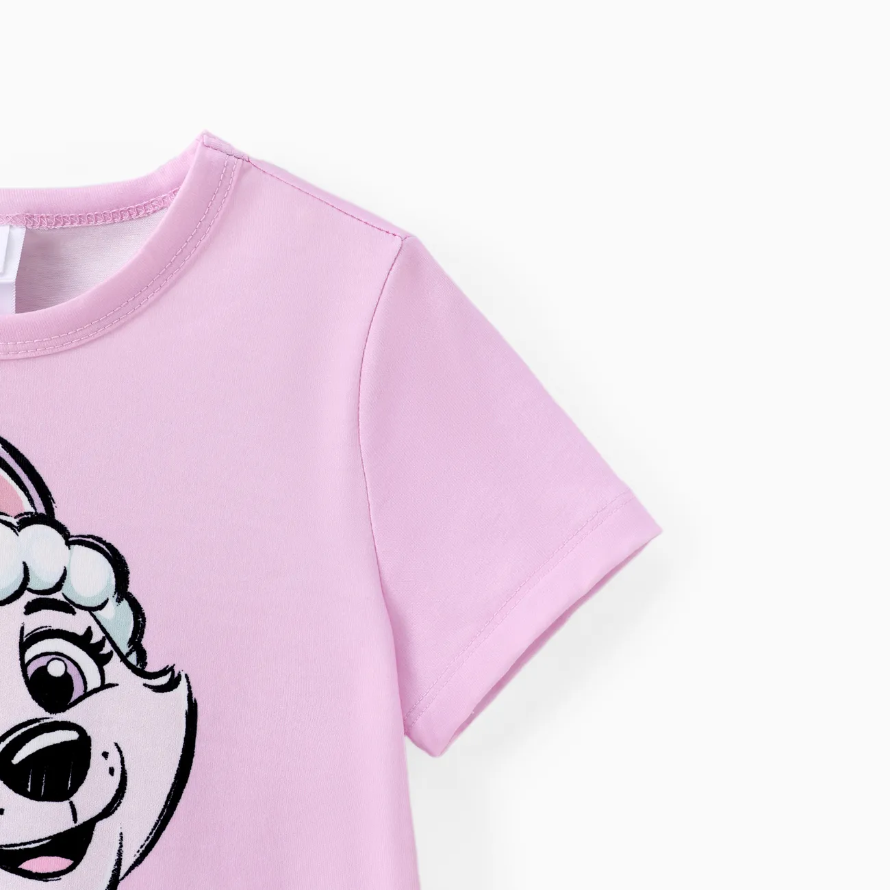 Patrulla de cachorros Unisex Infantil Camiseta Violeta claro big image 1