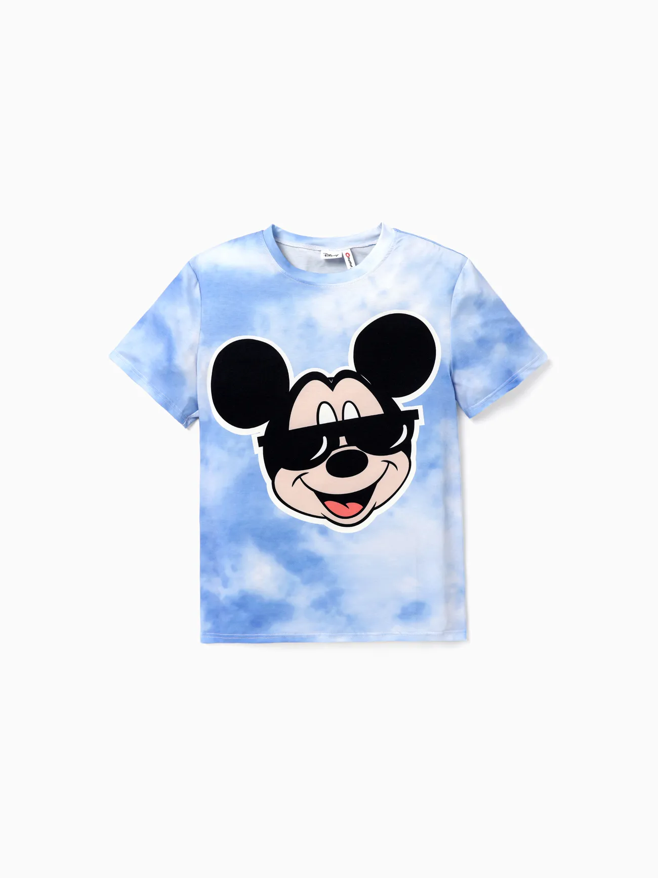 Disney Mickey and Friends 全家裝 短袖 親子裝 上衣 藍色 big image 1