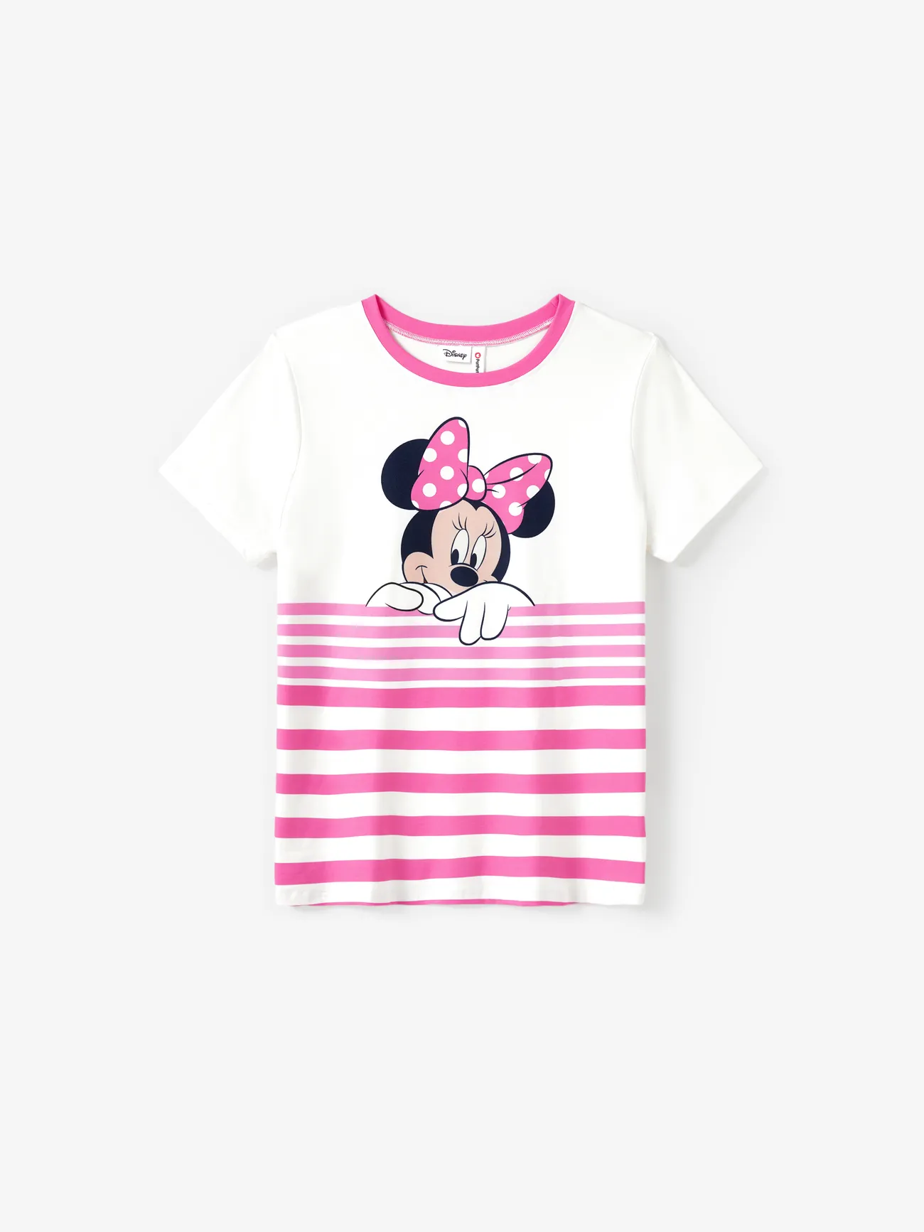 

Disney Mickey and Friends Family Matching Naia™ Character Print Striped T-shirt/Romper