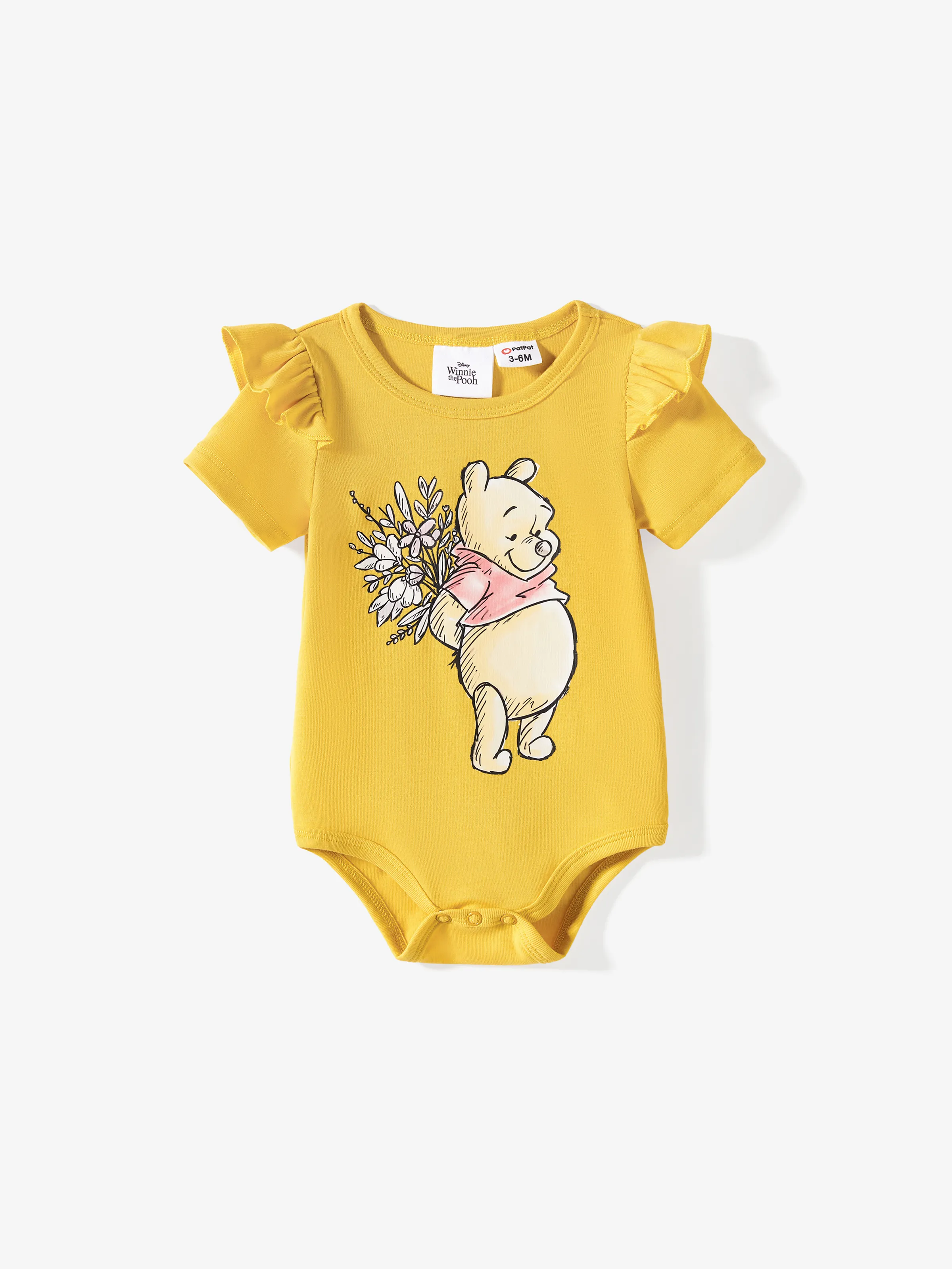 

Winnie the Pooh Mommy and Me Naia™ Character All-over Print Ruffled-sleeve Romper/Dress