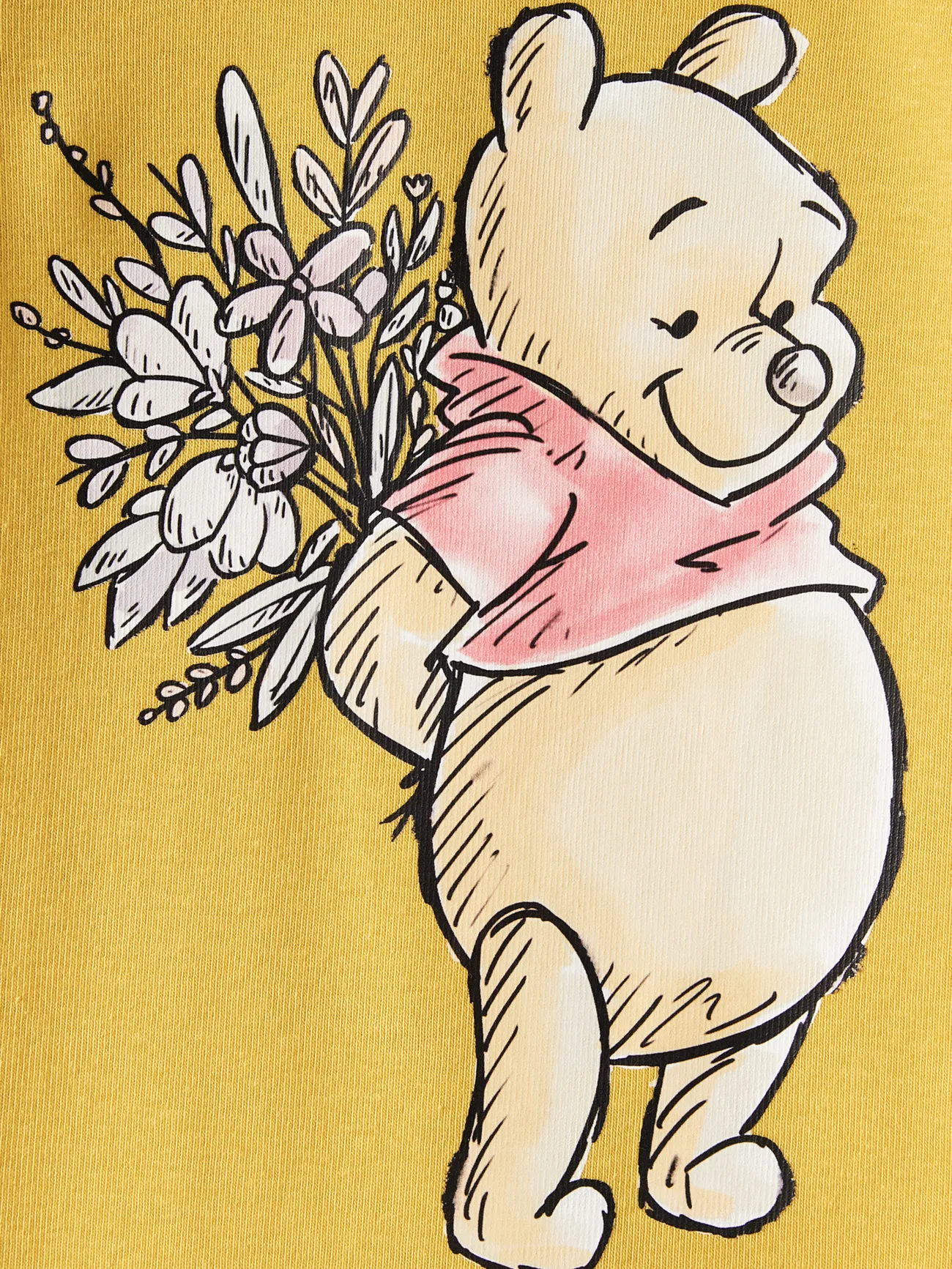 Disney Winnie the Pooh 母親節 短袖 連衣裙 媽咪寶寶裝 彩色 big image 1