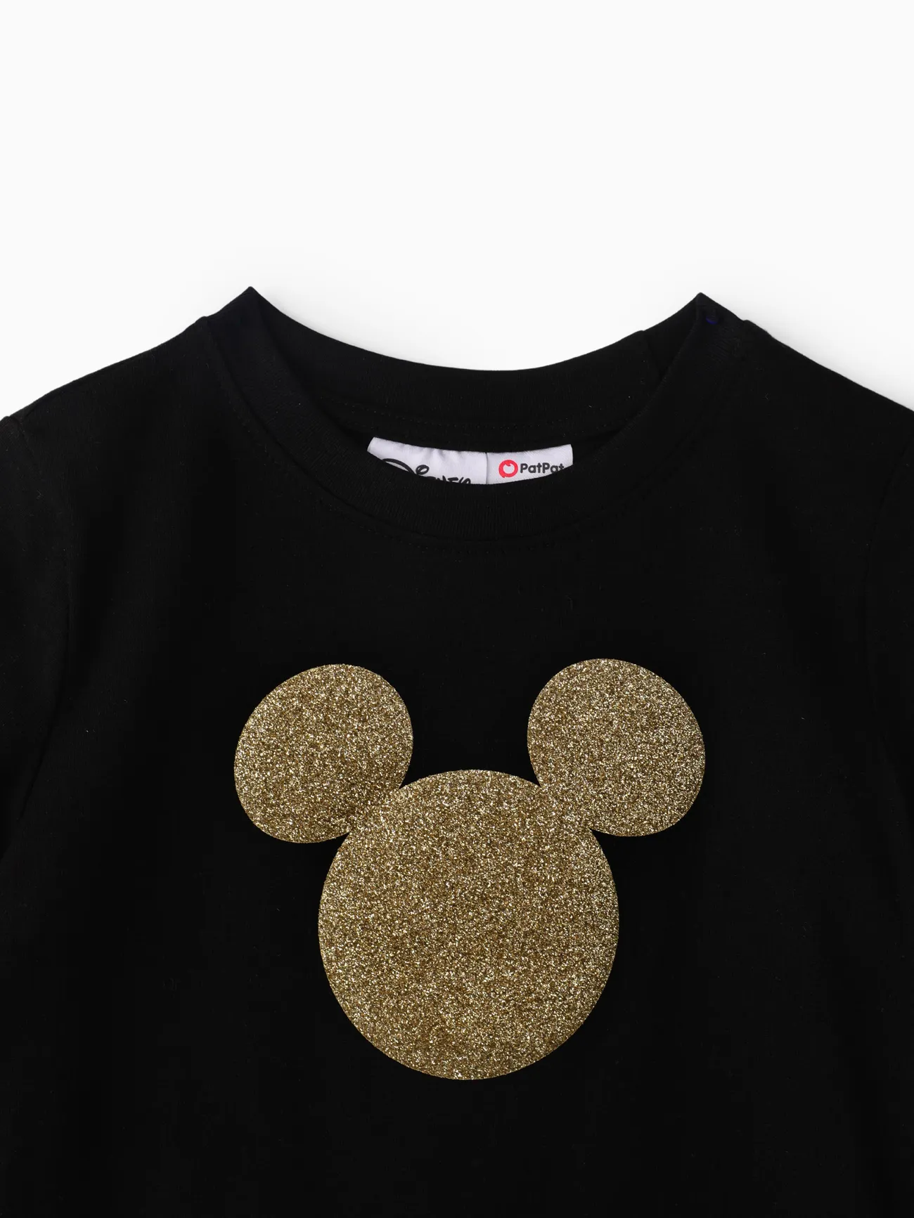 Disney Mickey and Friends 全家裝 短袖 親子裝 套裝 黑色 big image 1