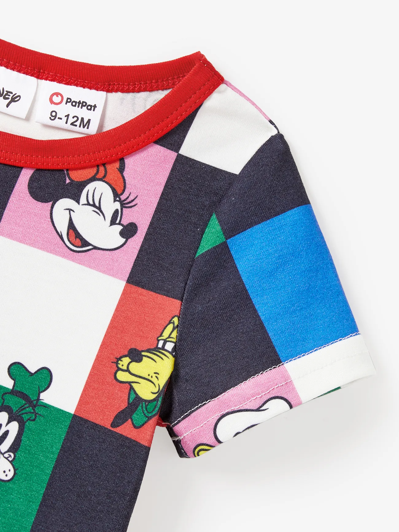 Baby - Disney Family Shirts and Dresses with Mickey, Minnie Mouse, Donald, Daisy Duck, Goofy, Pluto Checker Print - Multi-color - image 13