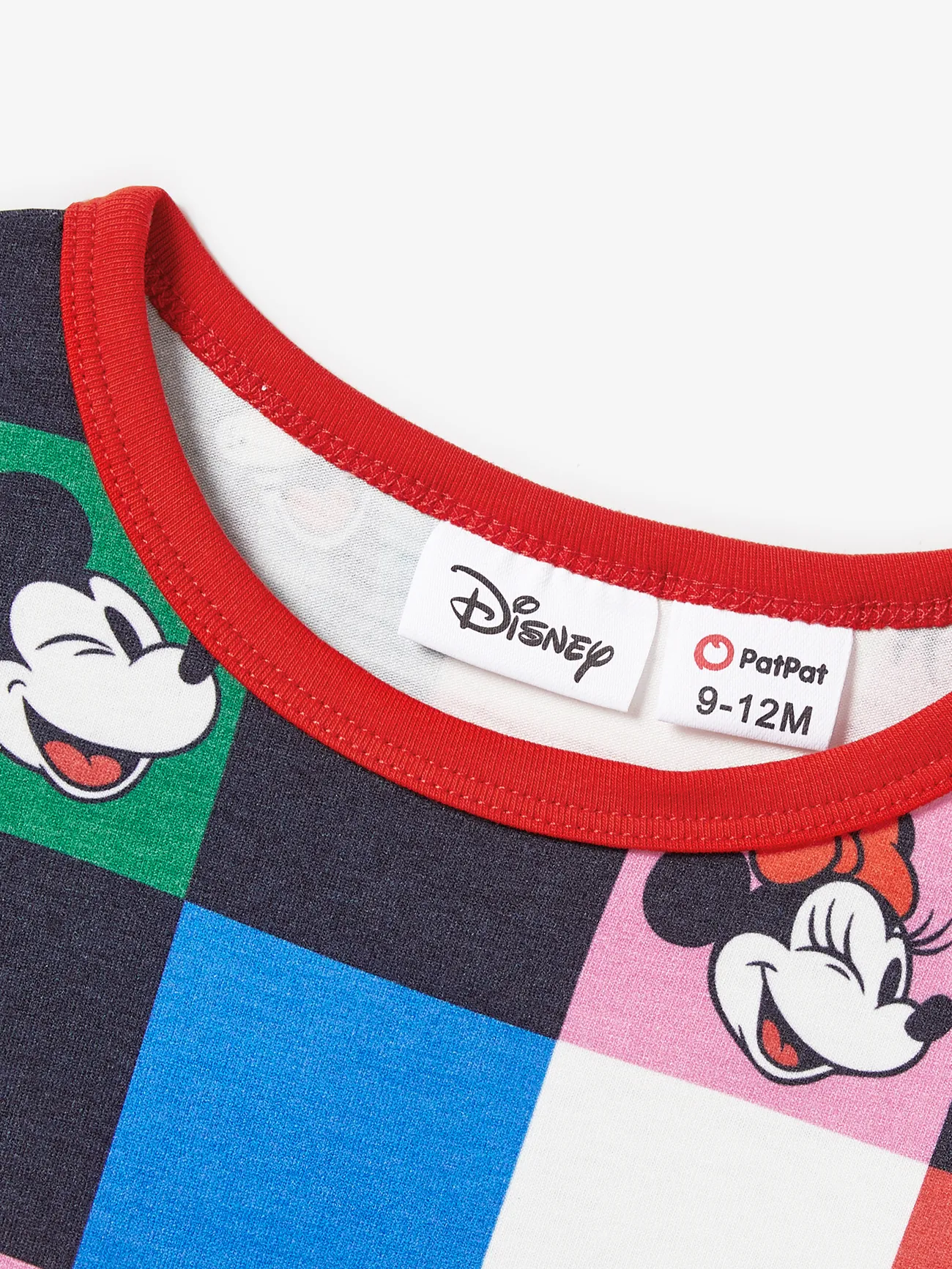 Baby - Disney Family Shirts and Dresses with Mickey, Minnie Mouse, Donald, Daisy Duck, Goofy, Pluto Checker Print - Multi-color - image 12