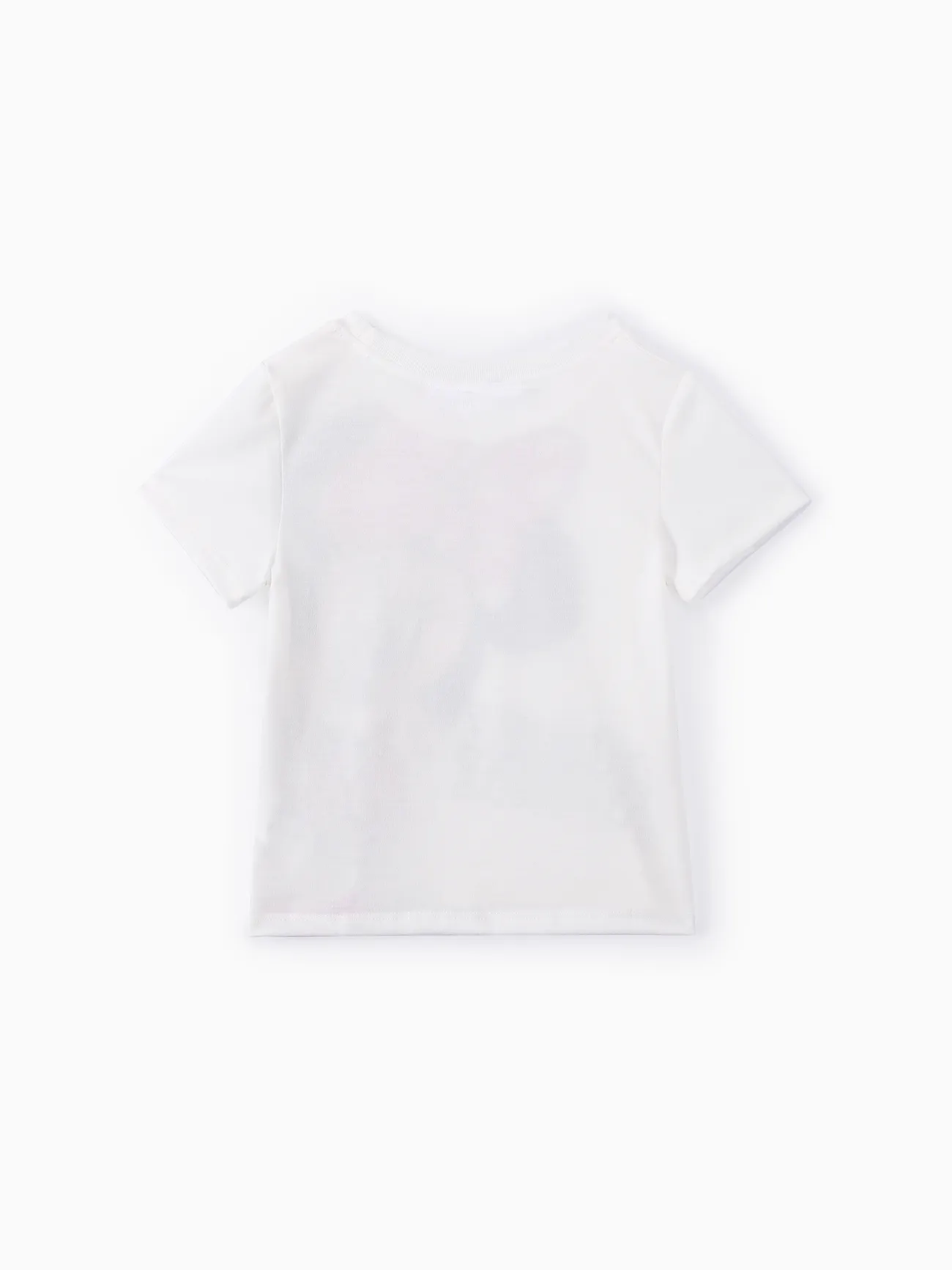 Disney Toddler/Kid Girl/Boy Character & Letter Print Naia™ Short-sleeve Tee Blanco big image 1
