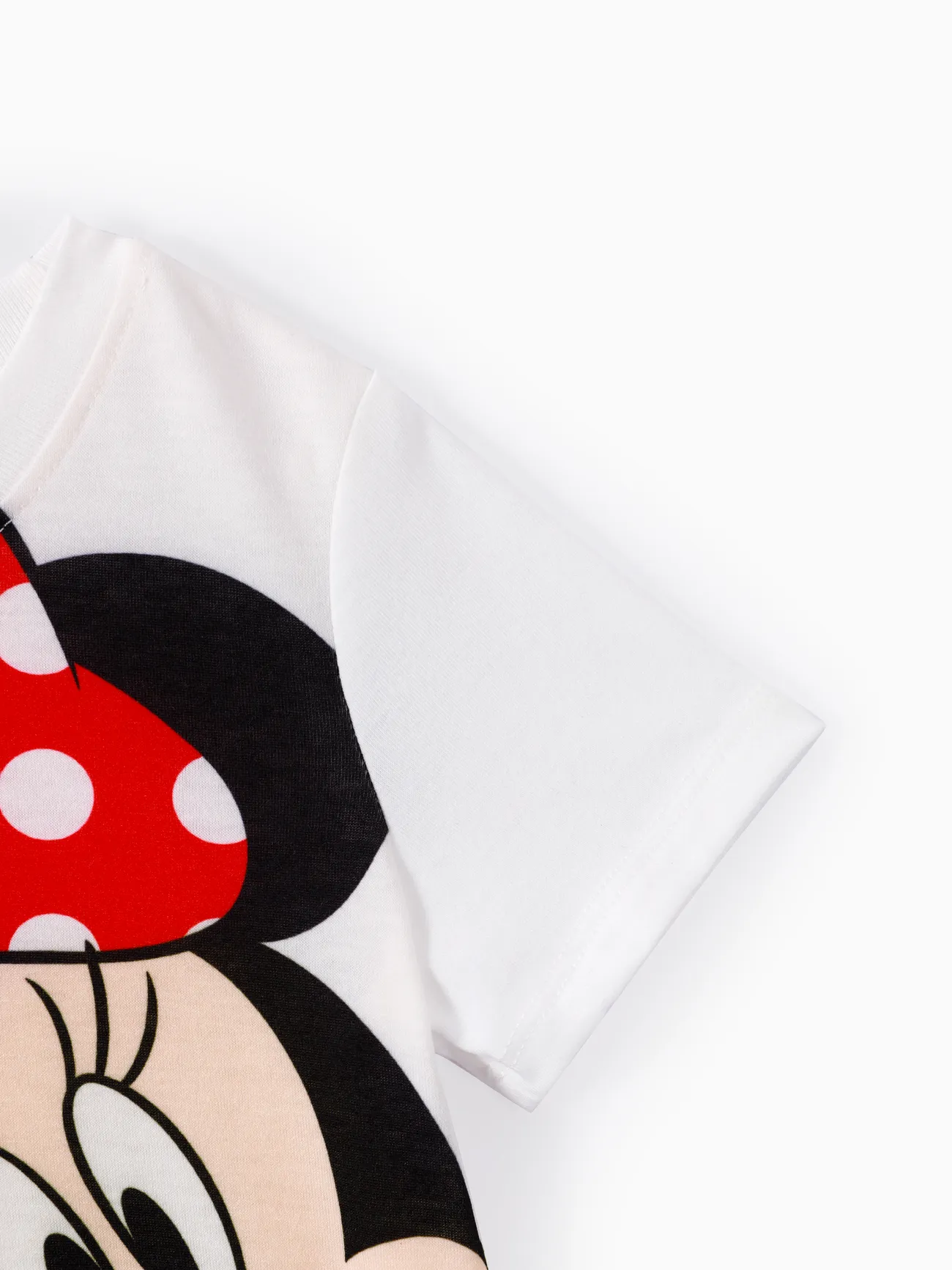 迪士尼幼兒/兒童女孩/男孩角色和字母印花 Naia™ 短袖 T 恤 白色 big image 1