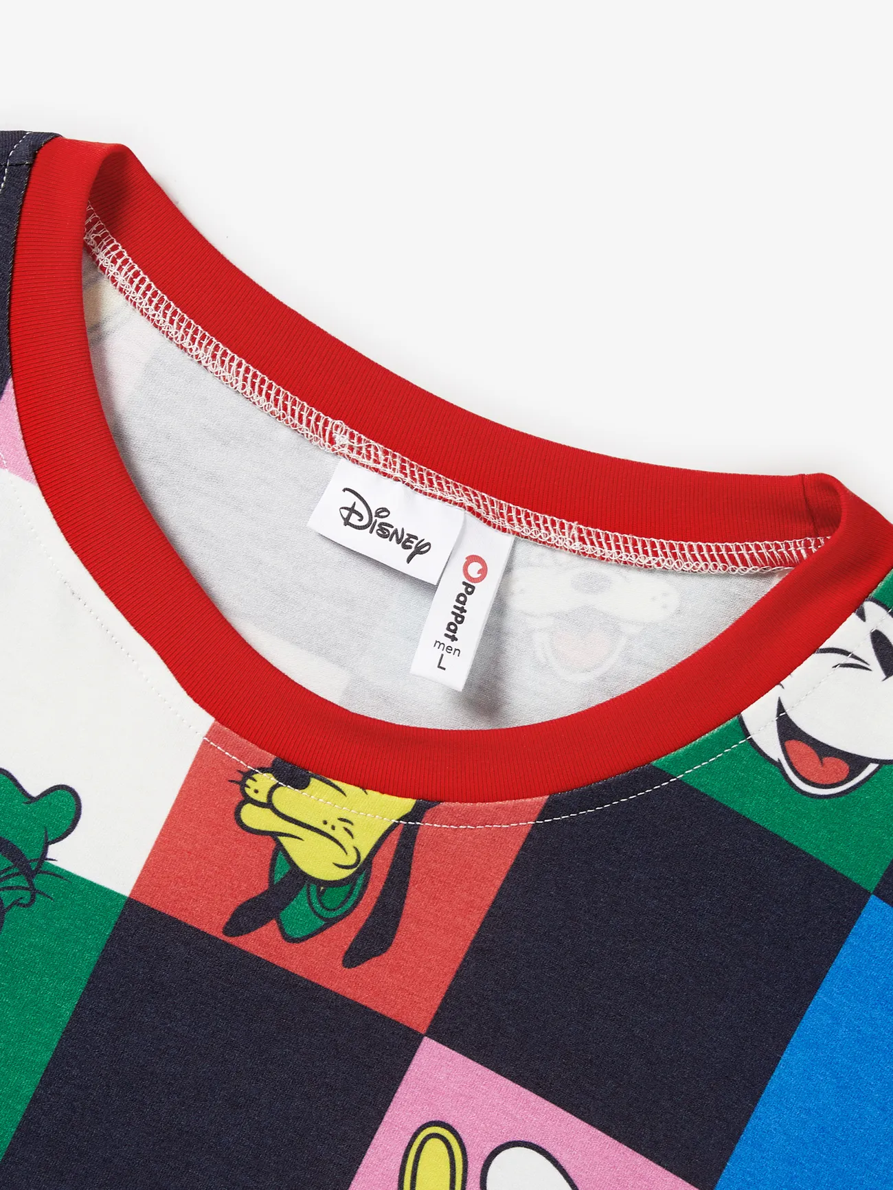 Men - Disney Family Shirts and Dresses with Mickey, Minnie Mouse, Donald, Daisy Duck, Goofy, Pluto Checker Print - Multi-color - image 21