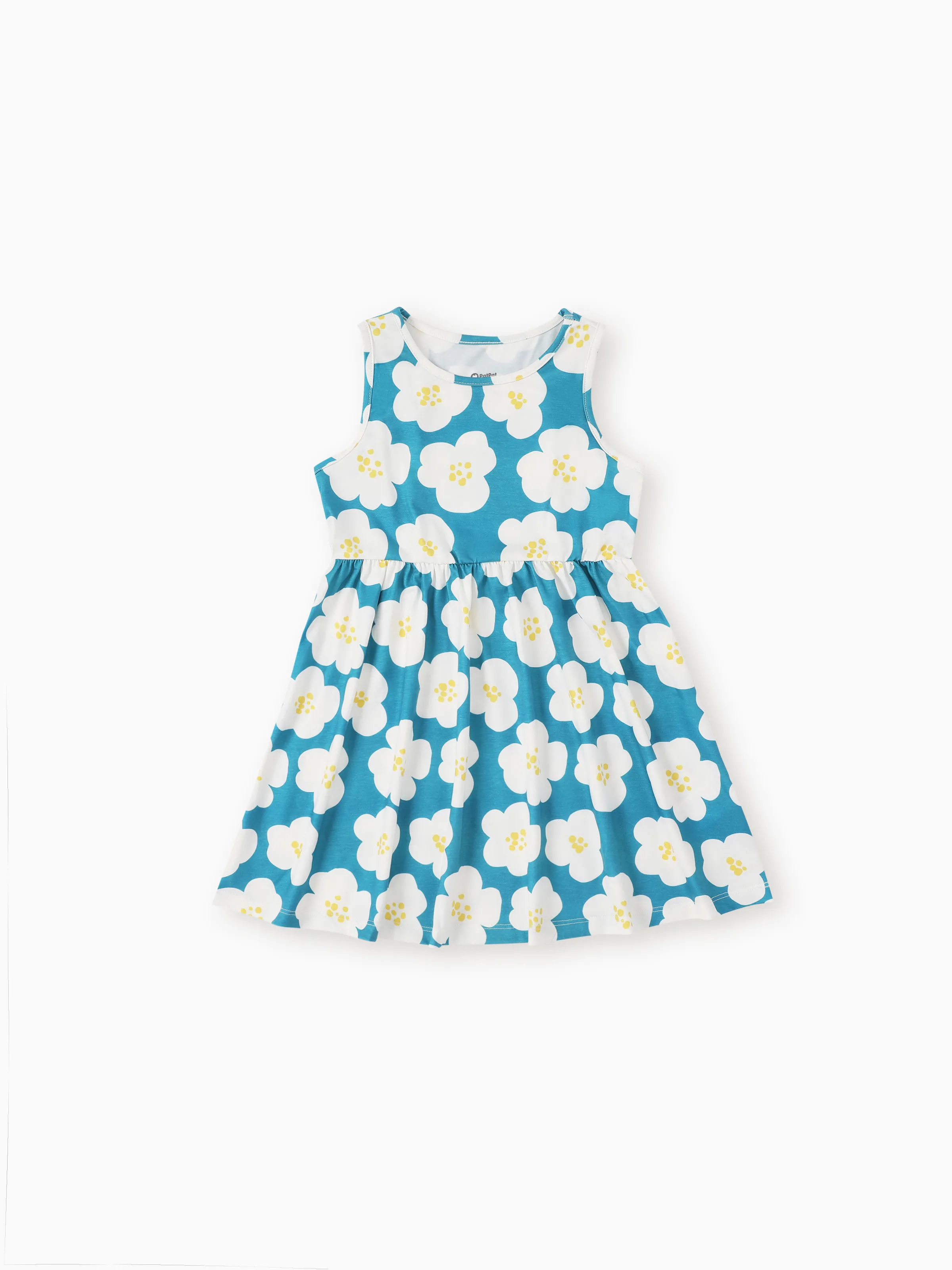 

Toddler/Kid Girl Heart Print/Polka dots Sleeveless Dress