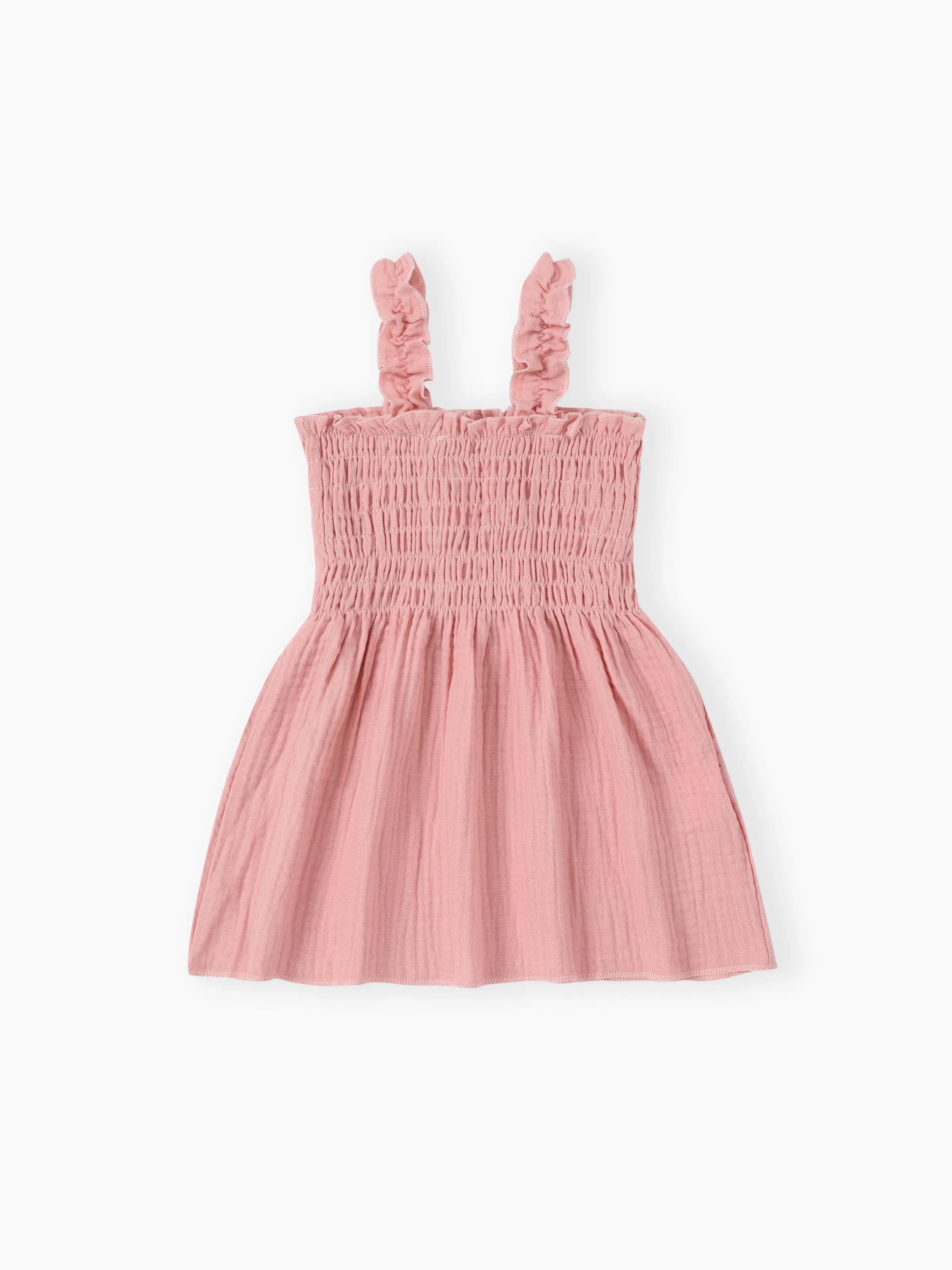 

Baby Girl Casual Smocked Cami Dress