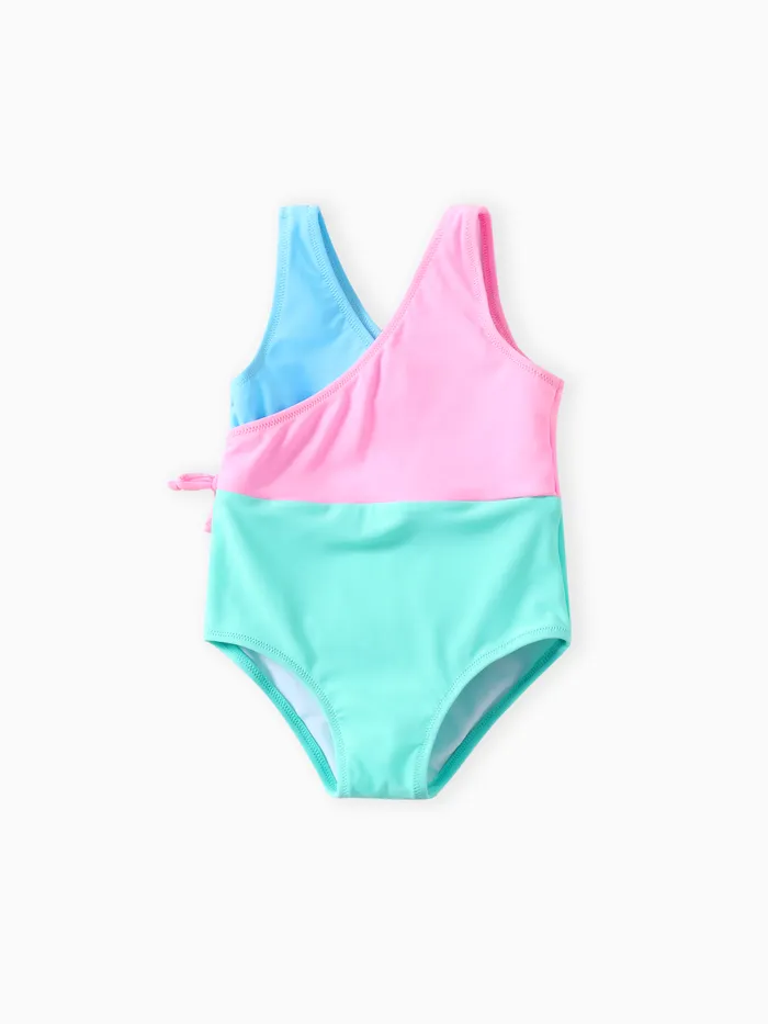 Toddler Girl Colorblock One-Piece Swimsuit