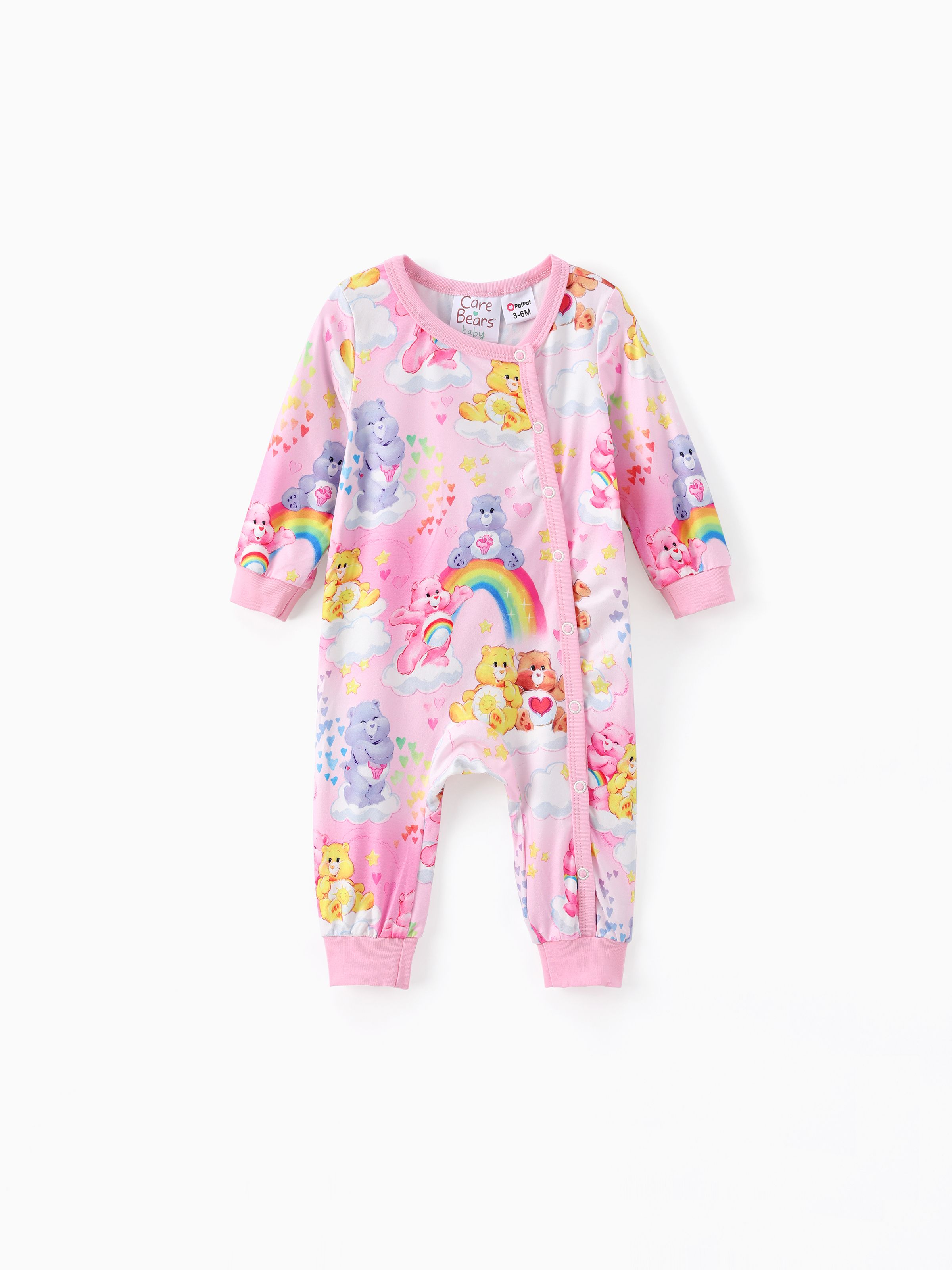 

Care Bears Baby Girl Character Print Long-sleeve Cute Romper/One Piece