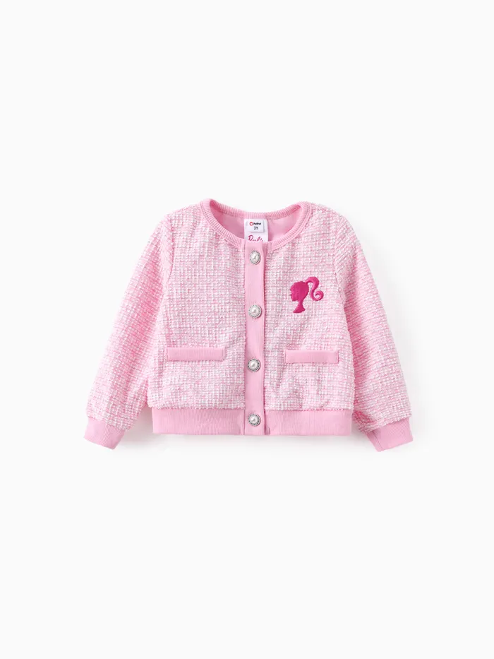 Barbie Toddler/Kid  Girl Character Print Sweet Secret Button Top or Dress 