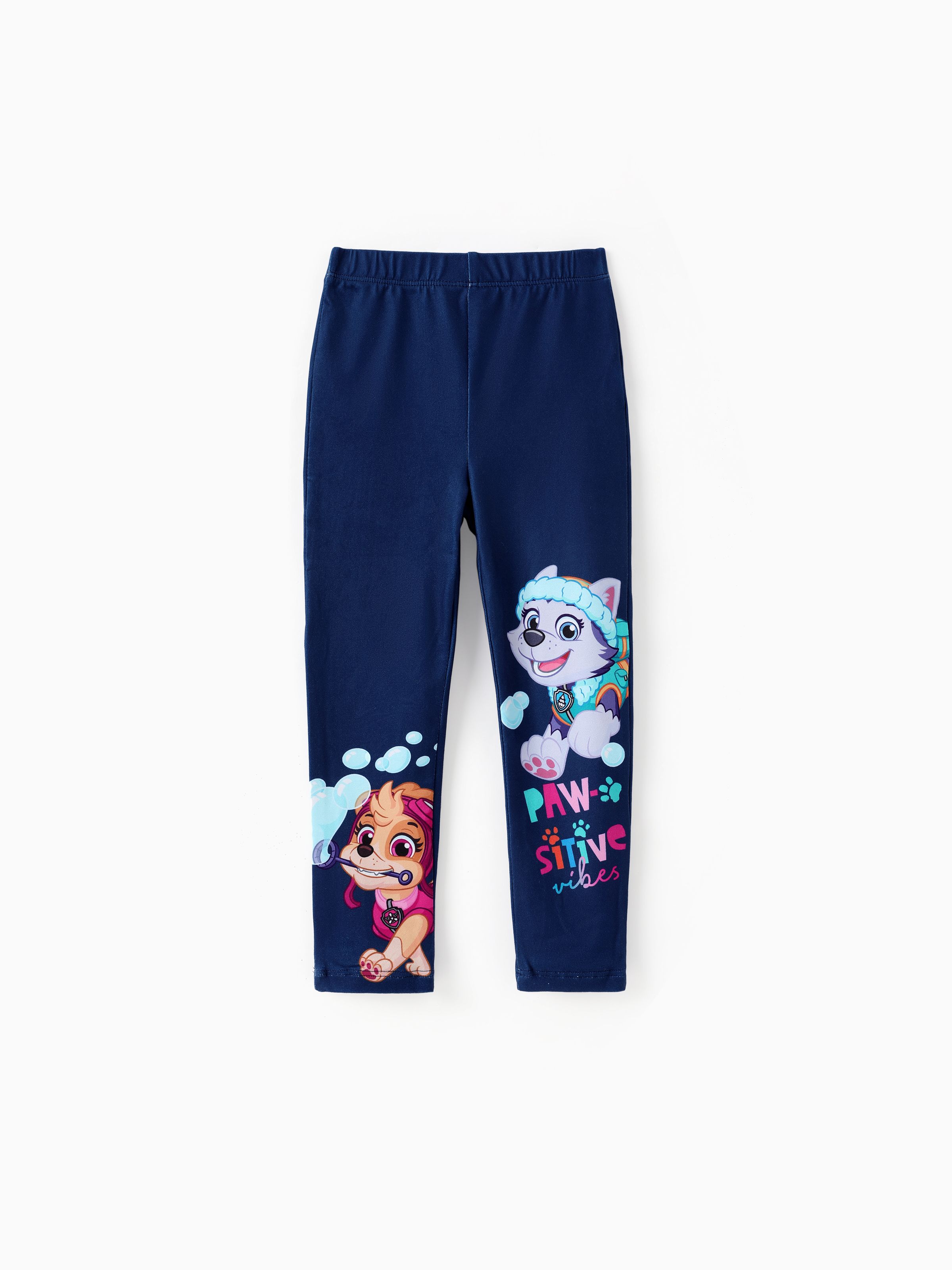 

PAW Patrol Toddler Girl Puppy Blowing Bubbles Fun Gradient Leggings