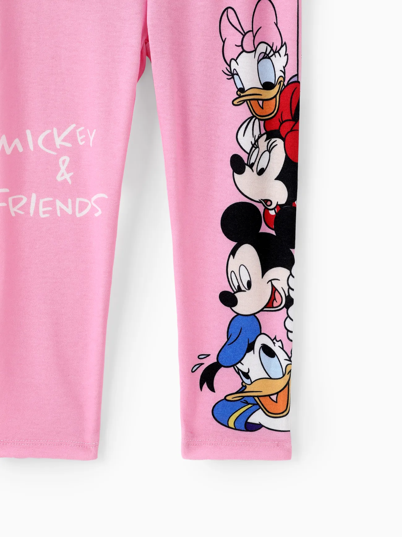 Disney Mickey and Friends Enfant en bas âge Fille Enfantin Leggings / Slim fit / Bootcut Rose big image 1