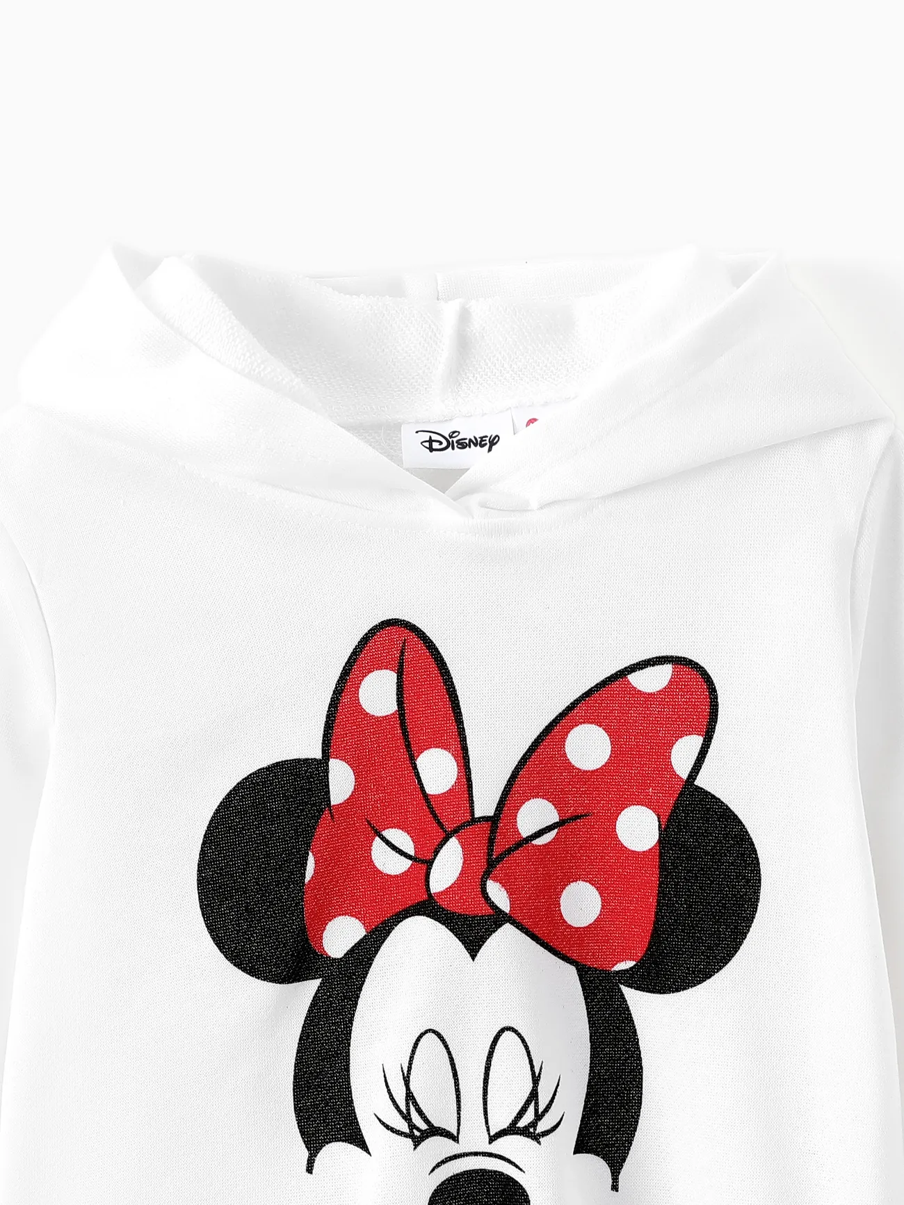 Disney Mickey and Friends حريمي بغطاء للرأس طفولي أطقم أبيض big image 1