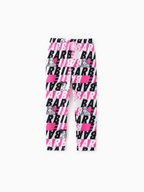 Barbie Toddler/Kid Girl Letter Pattern Leggings