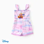 Disney Princess Kleinkinder Mädchen Faltenbesatz Avantgardistisch Baby-Overalls blauviolett