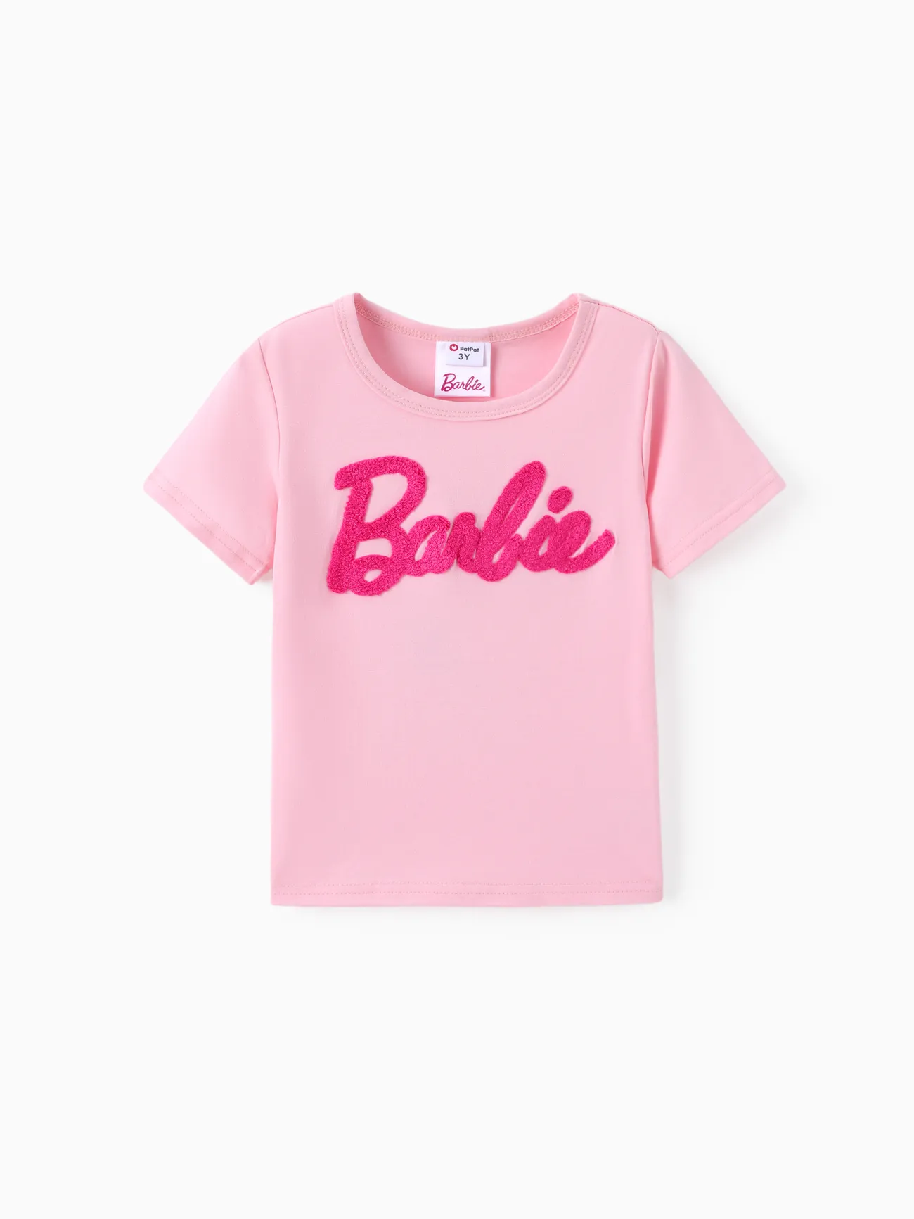 Barbie Fille Décontracté T-Shirt Rose Clair big image 1