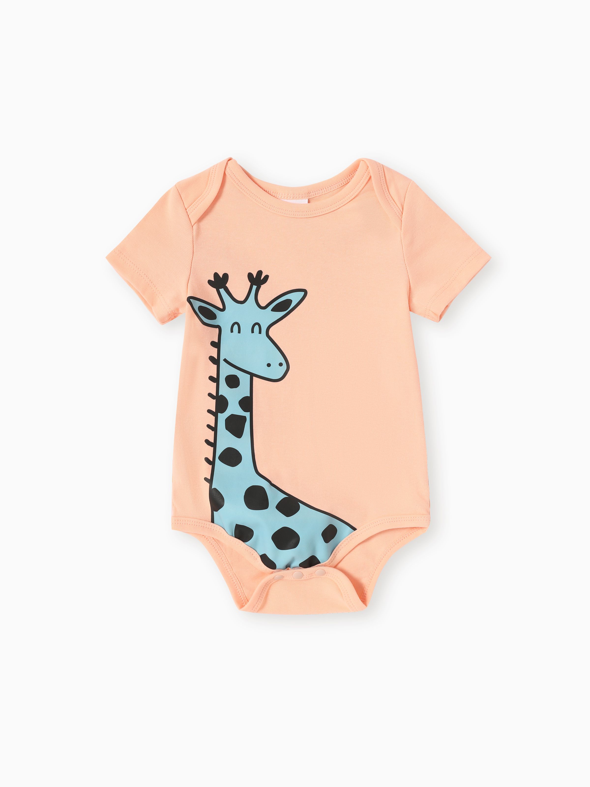 

Baby Boy/Girl Childlike Giraffe/Lion/Crocodile Pattern Romper