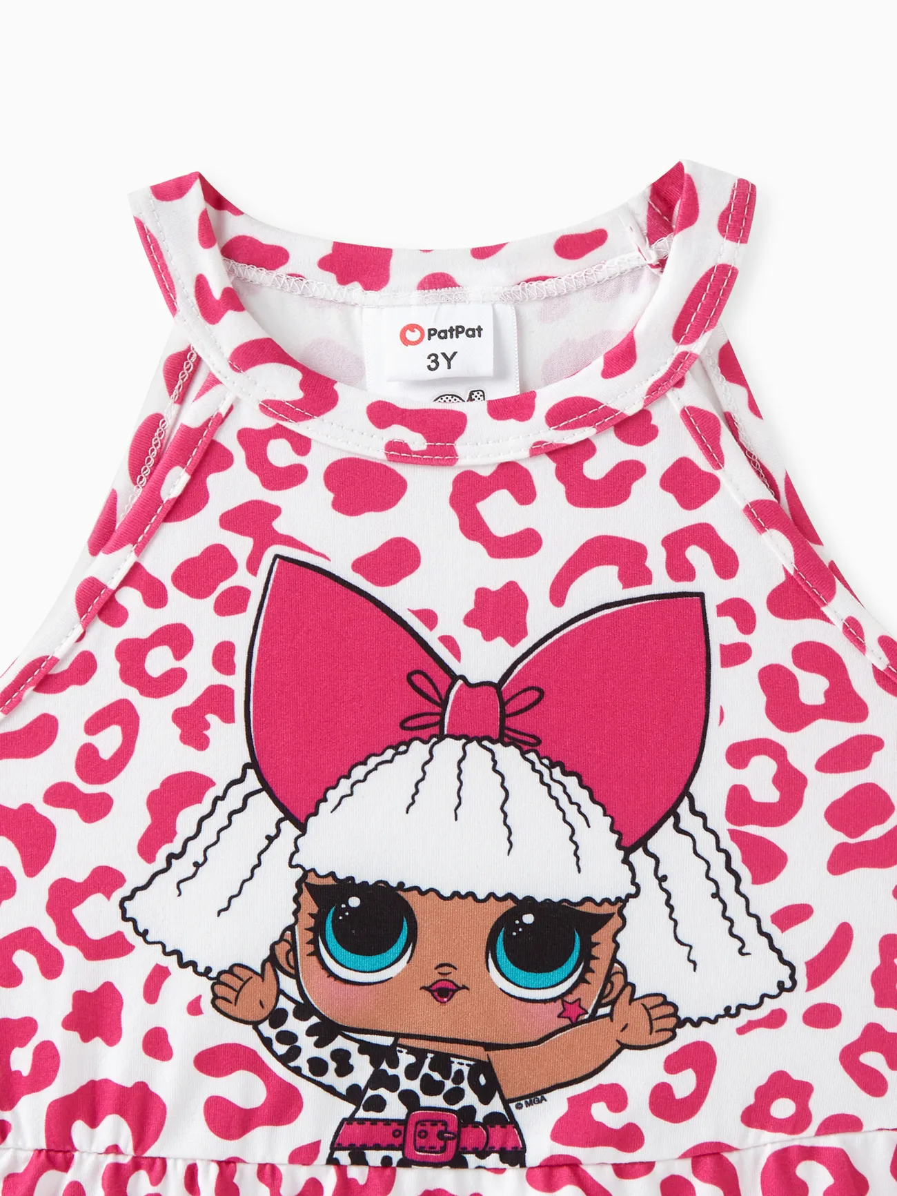 Roseo - LOL Surprise Kid Girl Valentine's Day Sweet Mesh Skirt Set
- image 3