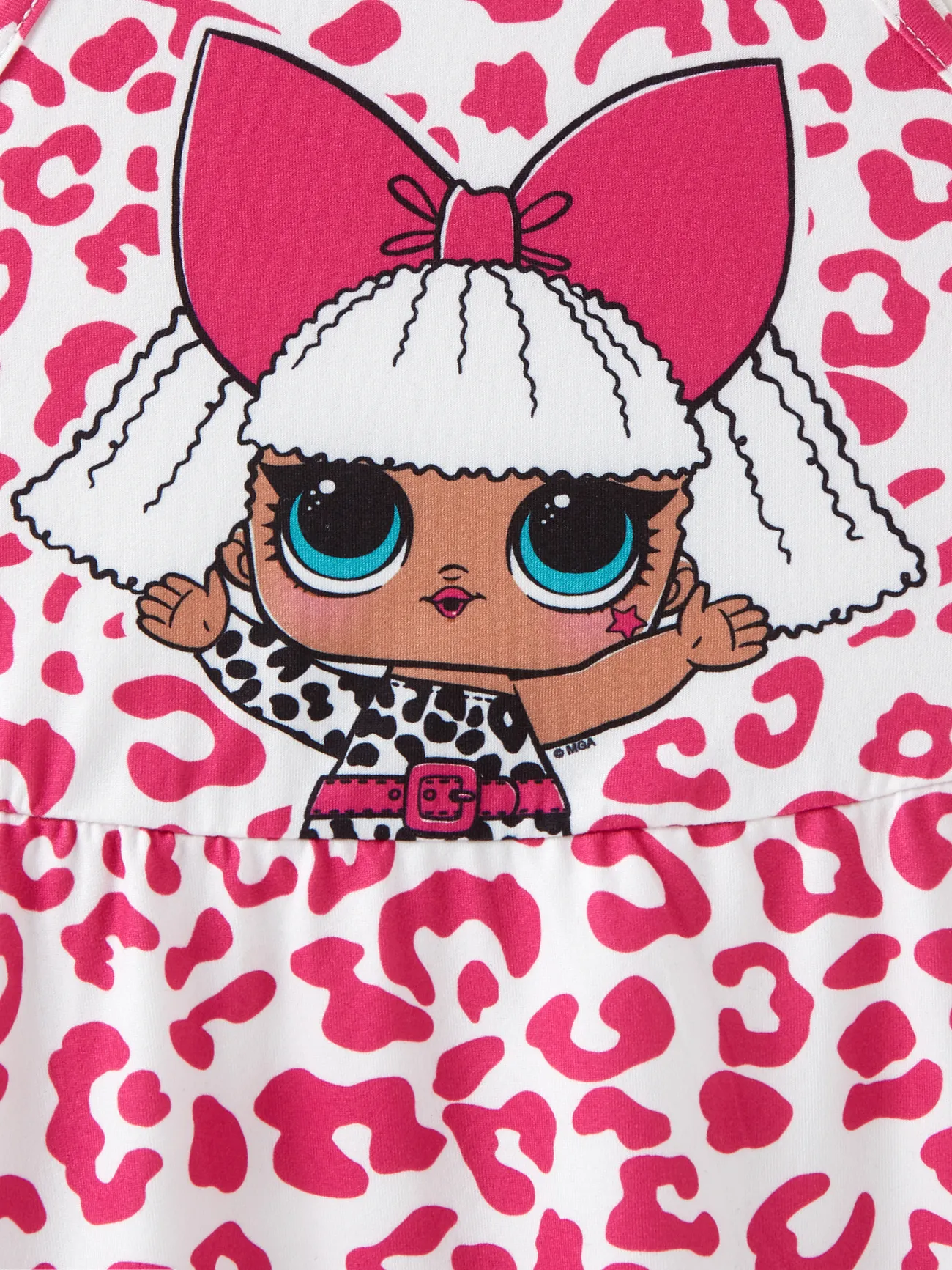 Roseo - LOL Surprise Kid Girl Valentine's Day Sweet Mesh Skirt Set
- image 6