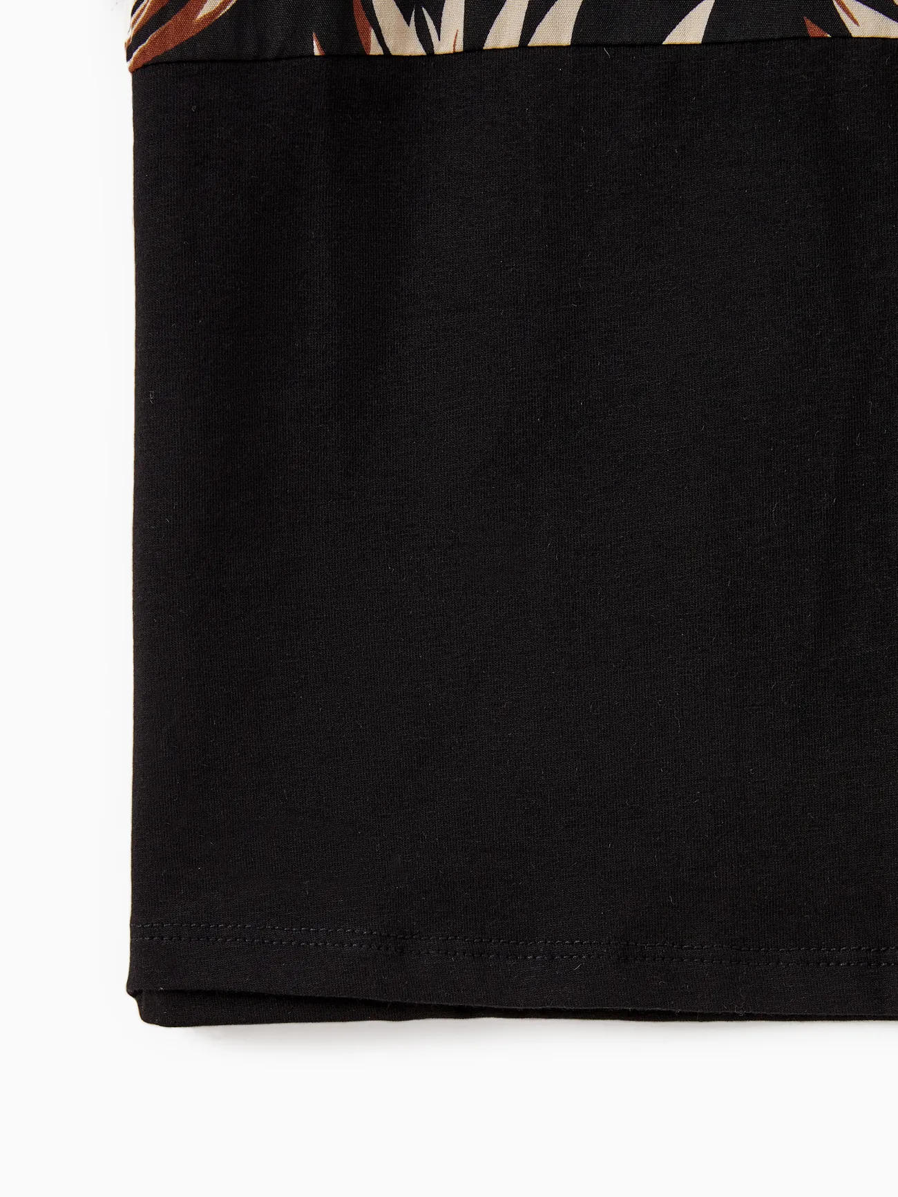Boy - Black Tropical Vacation Outfits for Matching Family - Black - image 21