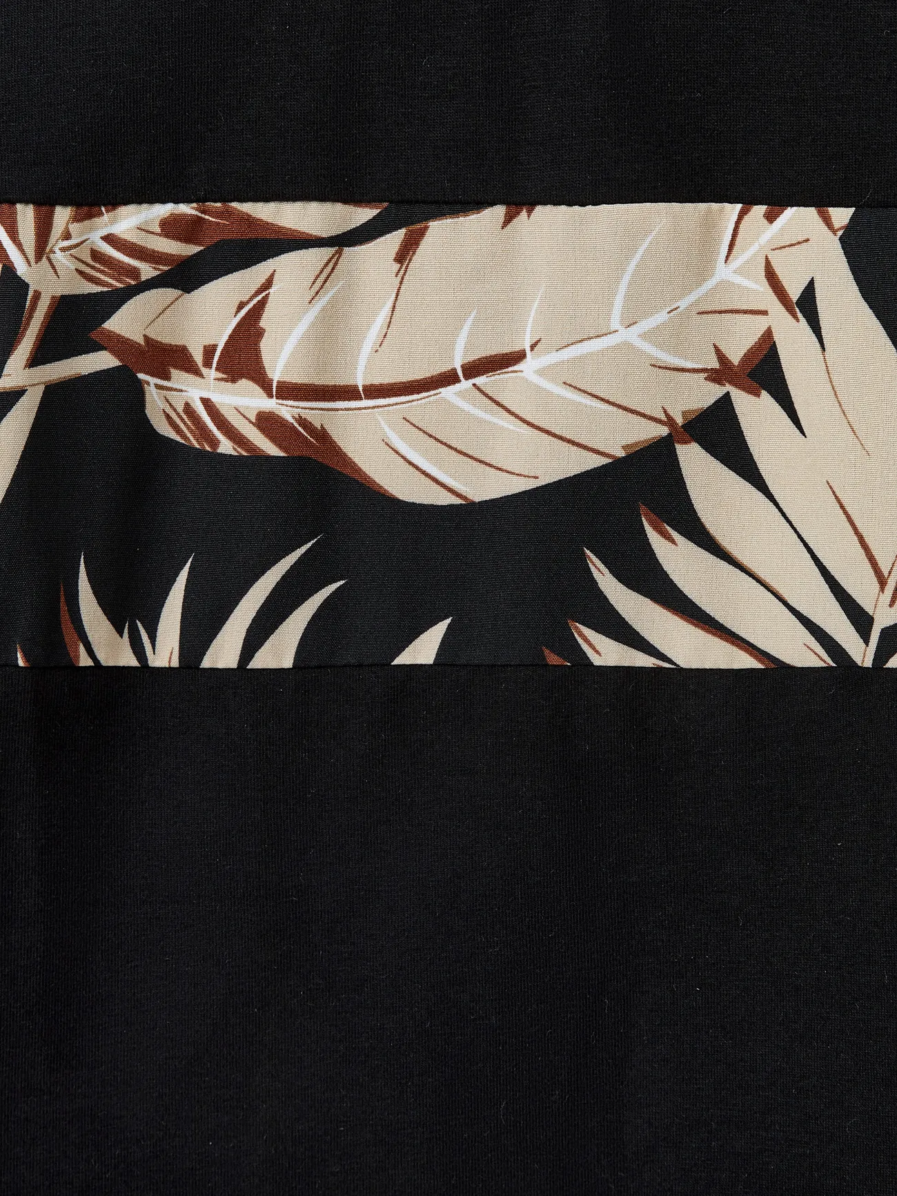 Boy - Black Tropical Vacation Outfits for Matching Family - Black - image 19