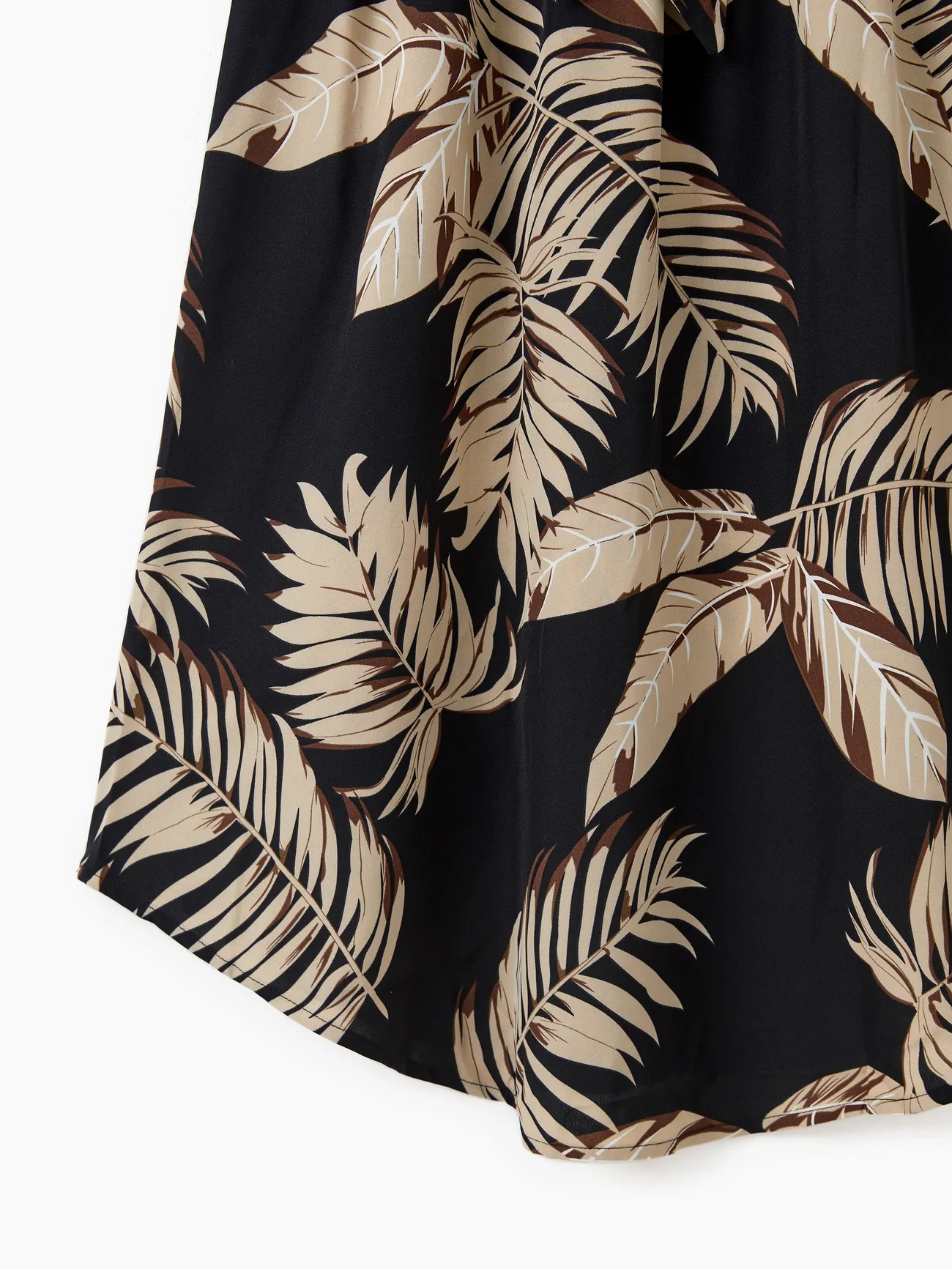 Women - Black Tropical Vacation Outfits for Matching Family - Black - image 6