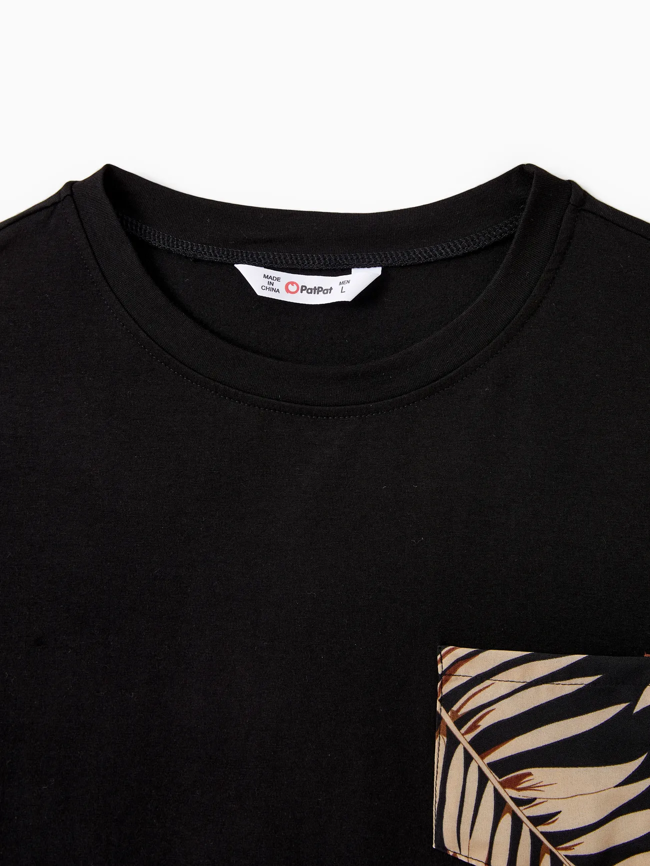 Men - Black Tropical Vacation Outfits for Matching Family - Black - image 23