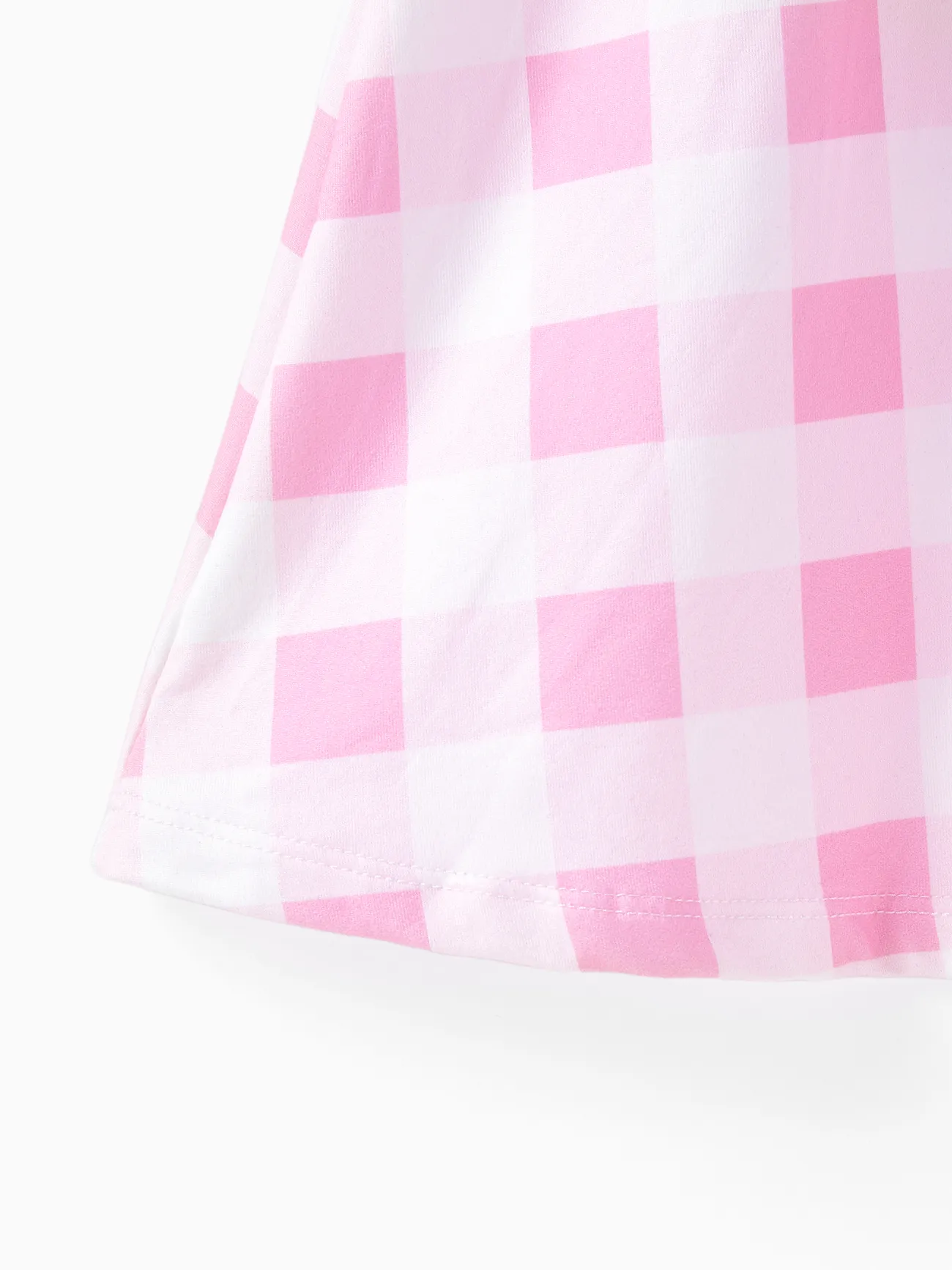 LOL Surprise Kid Girl Valentine's Day Sweet Mesh Skirt Set
 Pink big image 1