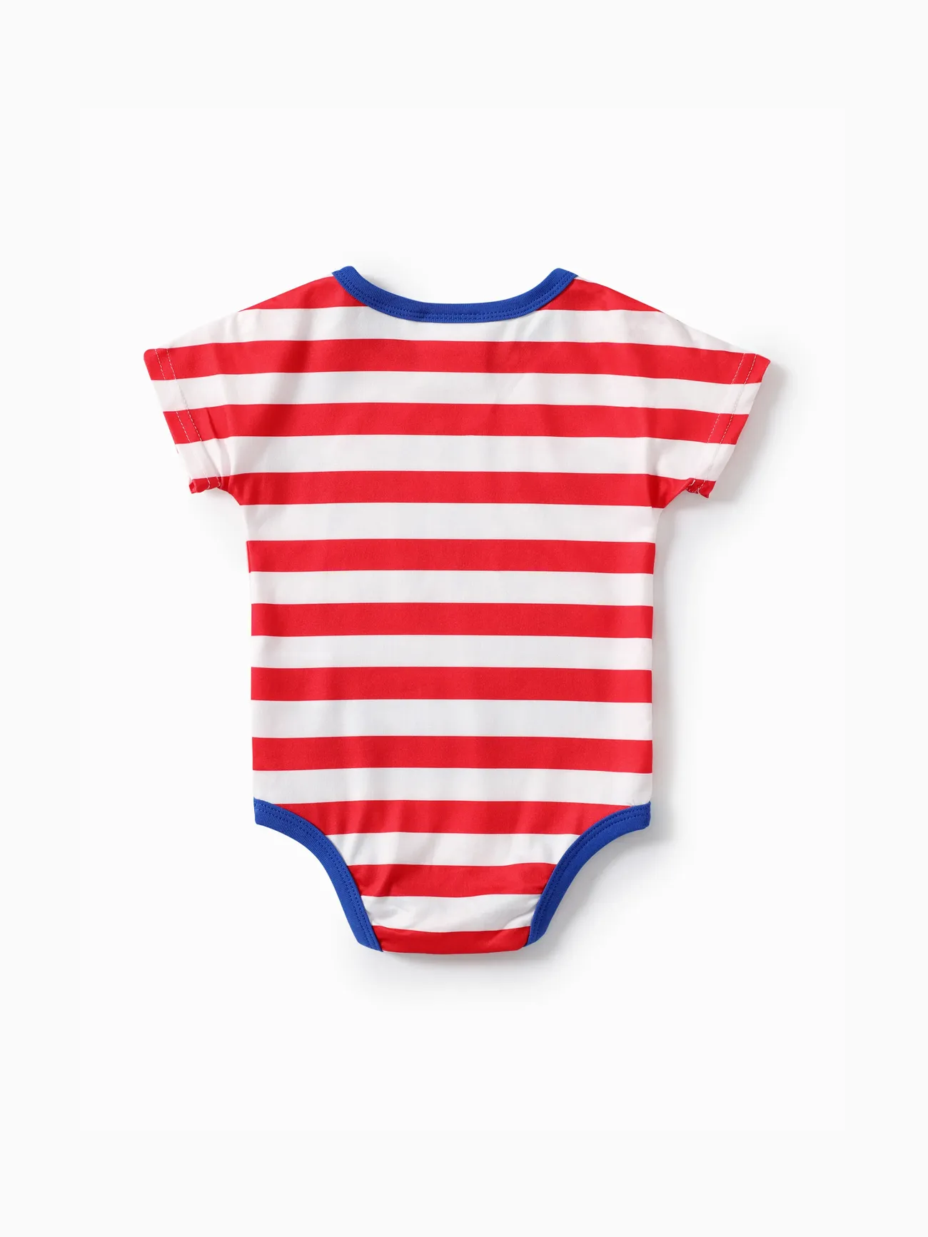Looney Tunes Baby Girls/Boys Independence Day 1pc Character Star Print Onesie Red big image 1