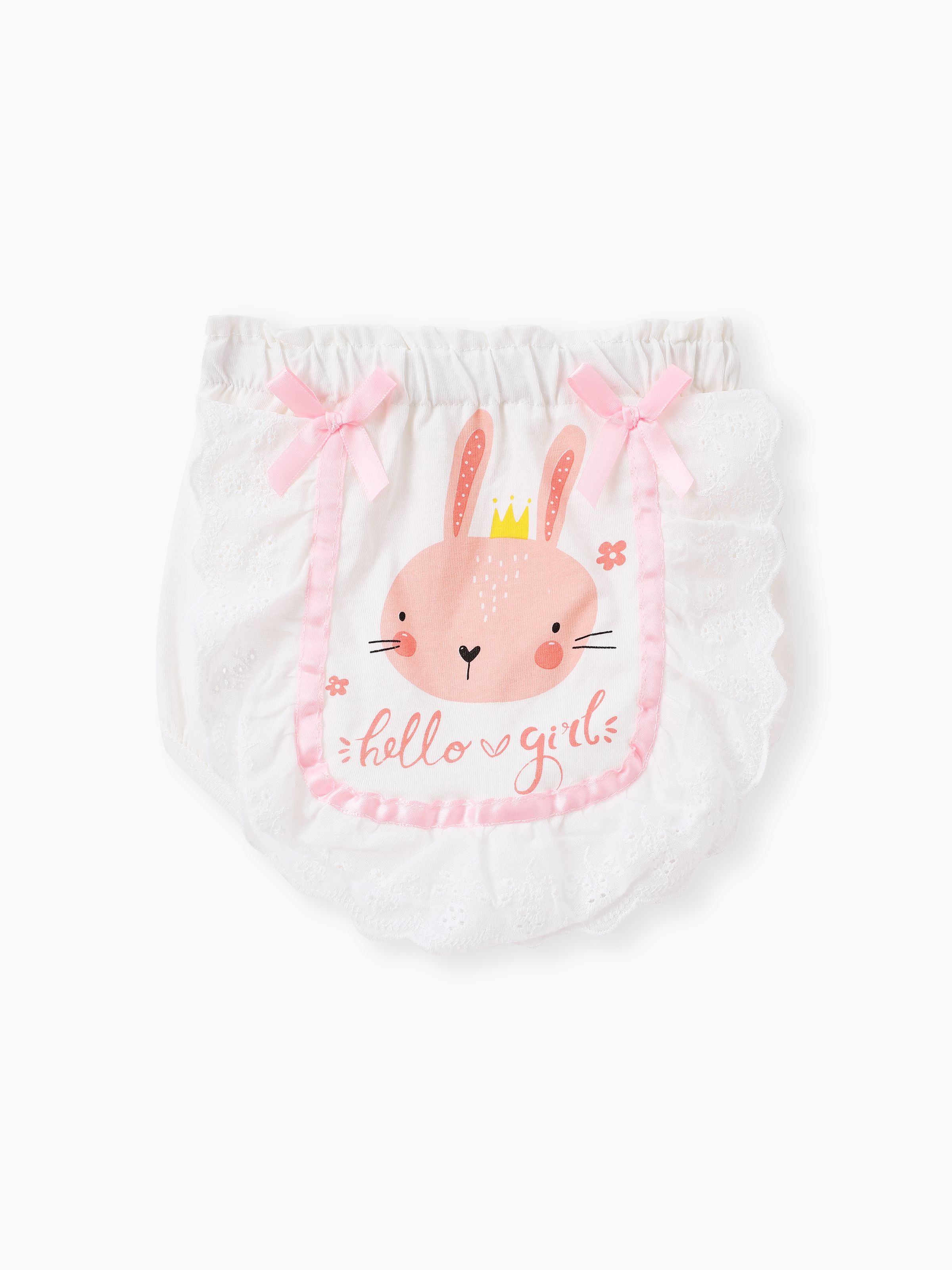 

Baby/Toddler Girl Sweet 3D Animal Pattern Underwear Set