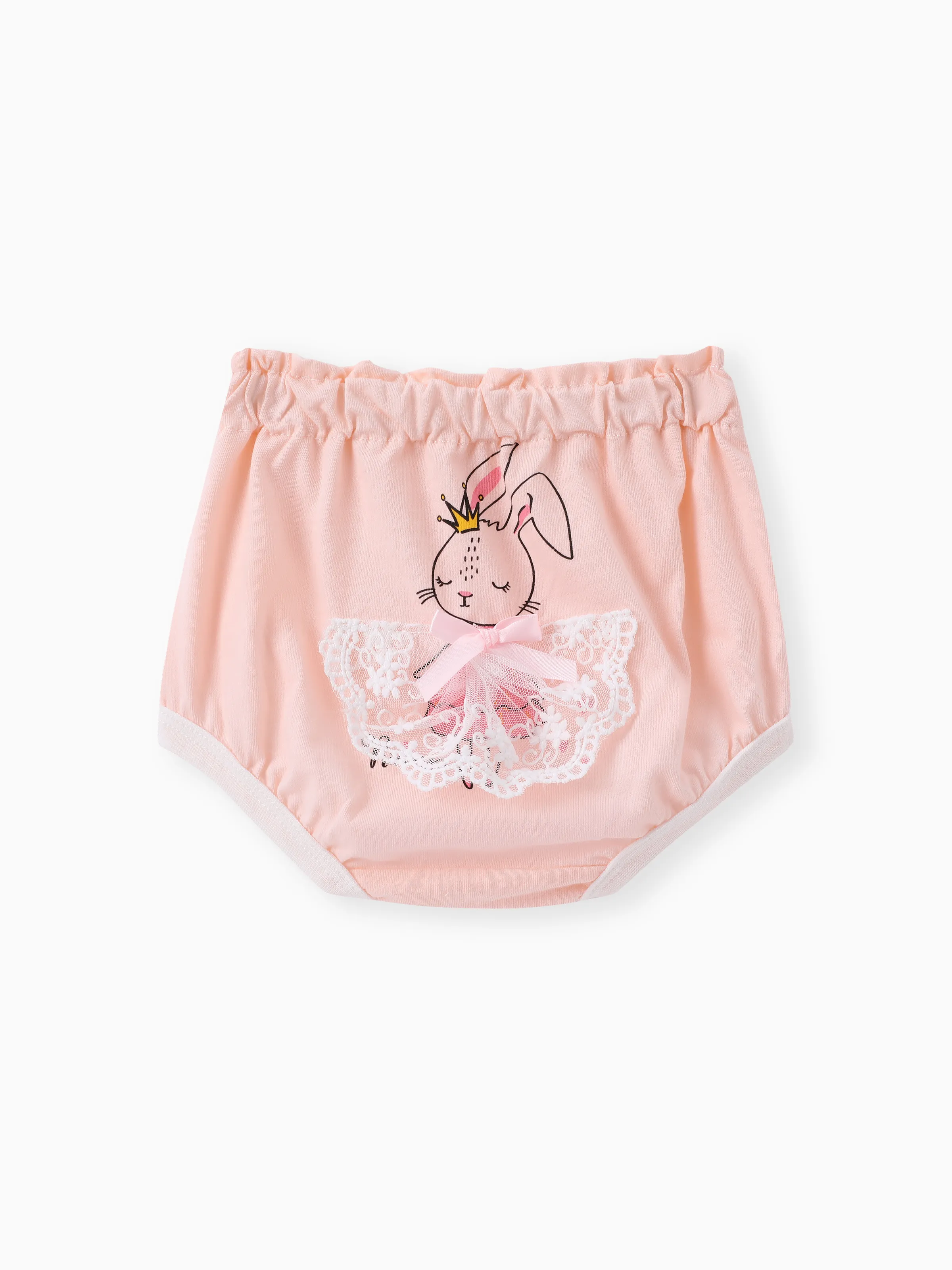 

Baby/Toddler Girl Sweet 3D Animal Pattern Underwear Set