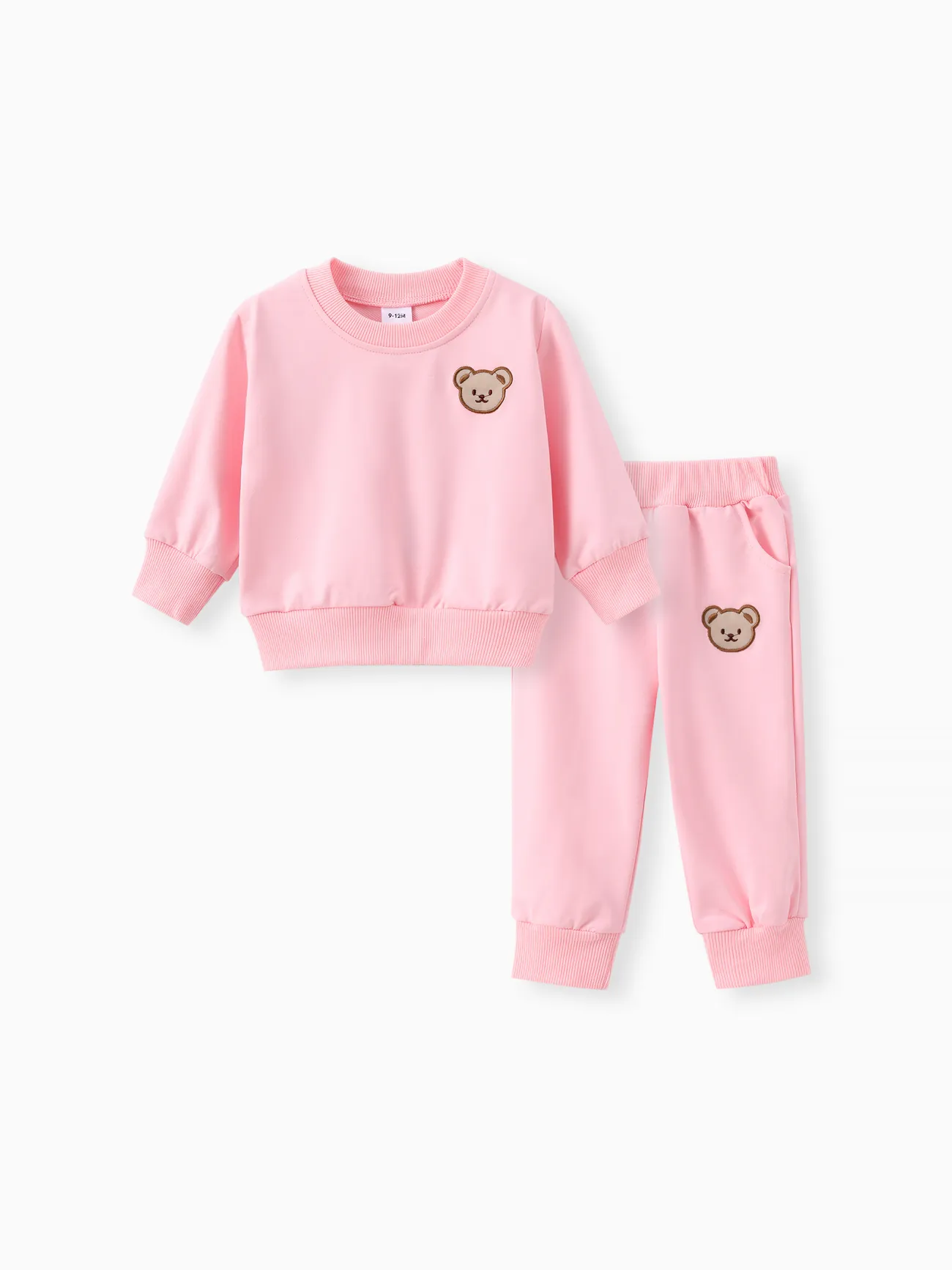 

Baby/Toddler Girl/Boy Clothes 2pcs Bear Style Sweatshirt and Pants Set