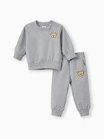 

Baby/Toddler Girl/Boy Clothes 2pcs Bear Style Sweatshirt and Pants Set