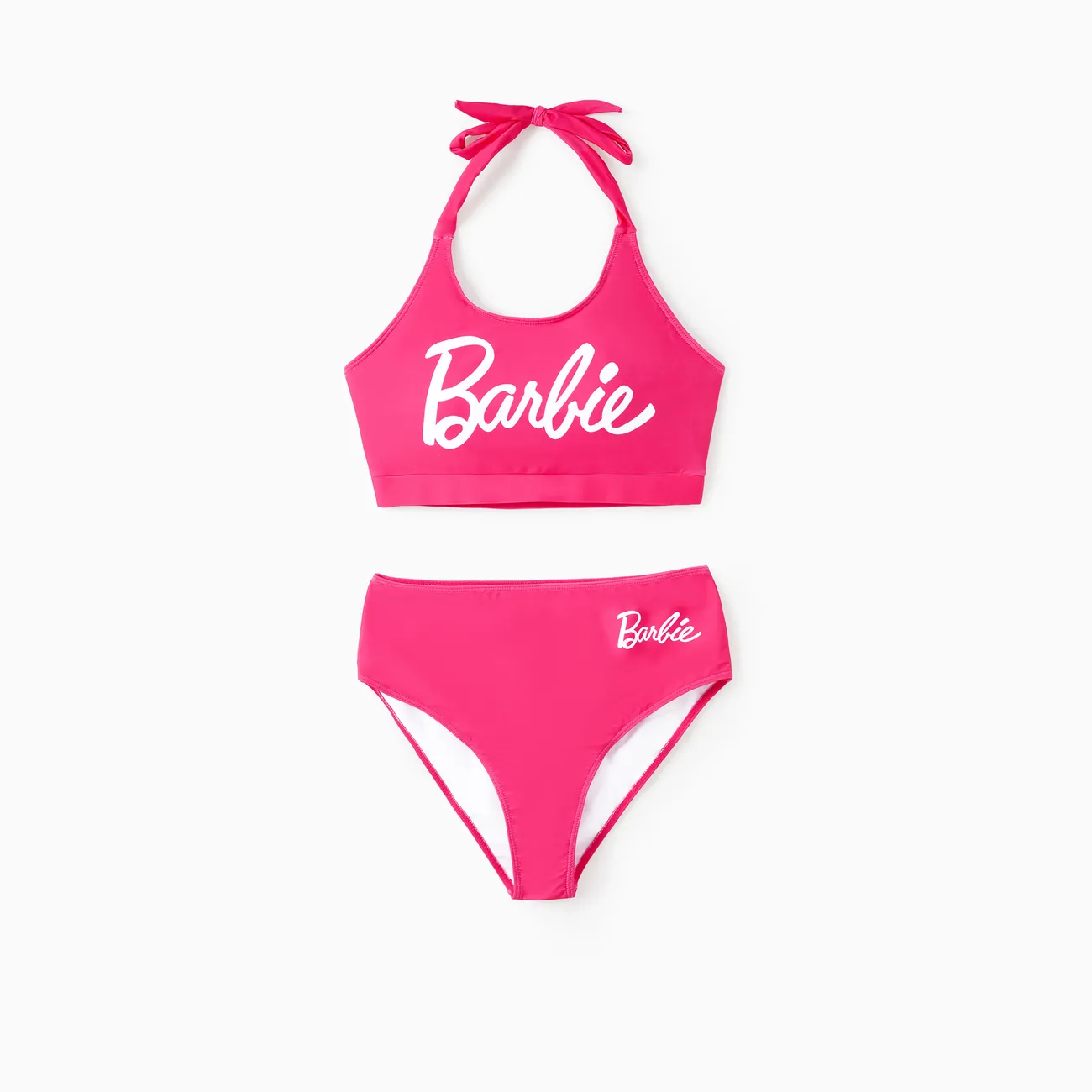 Barbie Mommy and Me Barbie positioning printed one-piece/split swimsuit Roseo big image 1