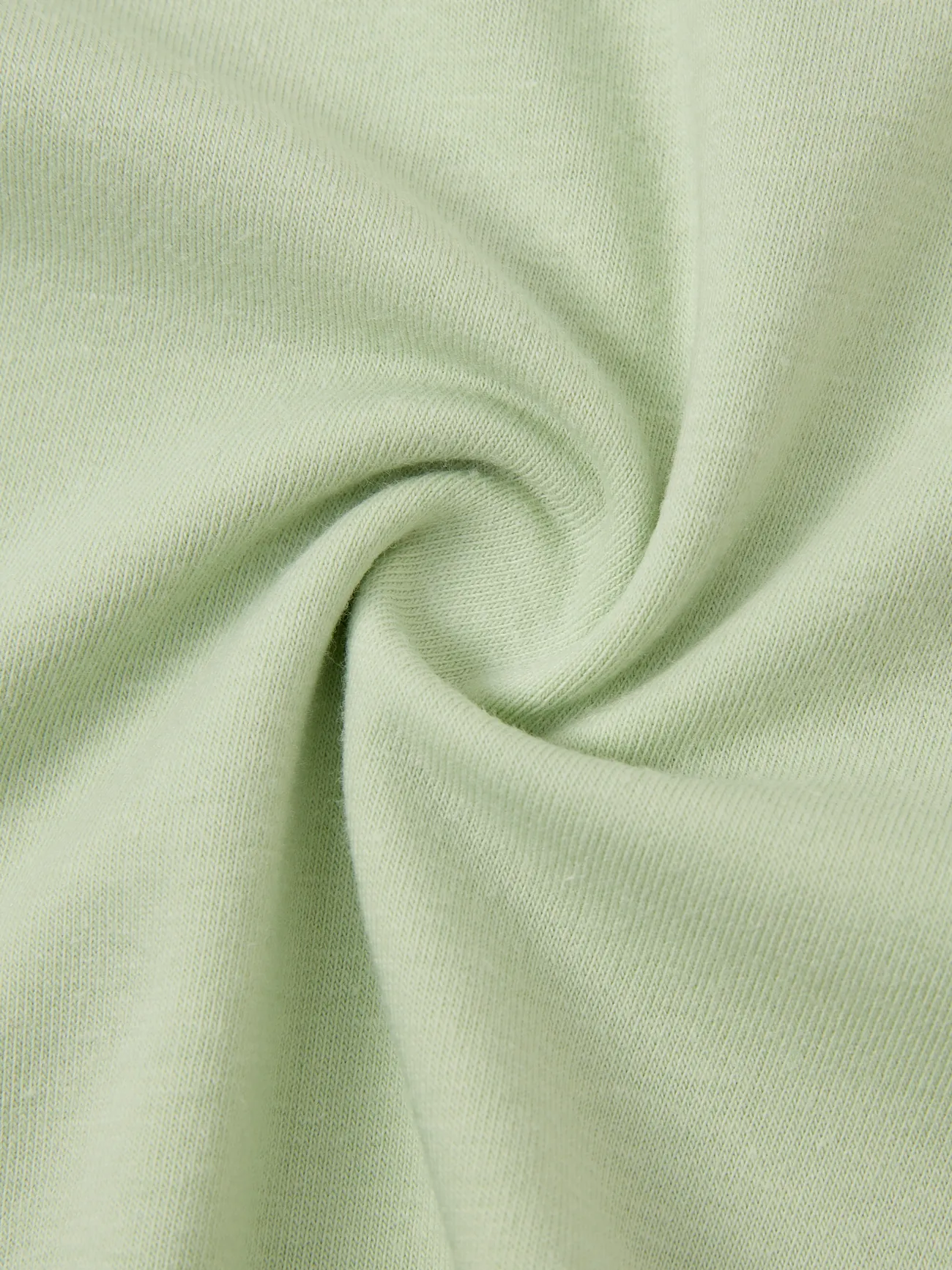 Neonato Unisex Animali vari Infantile Manica lunga Maglietta Verde Pallido big image 1