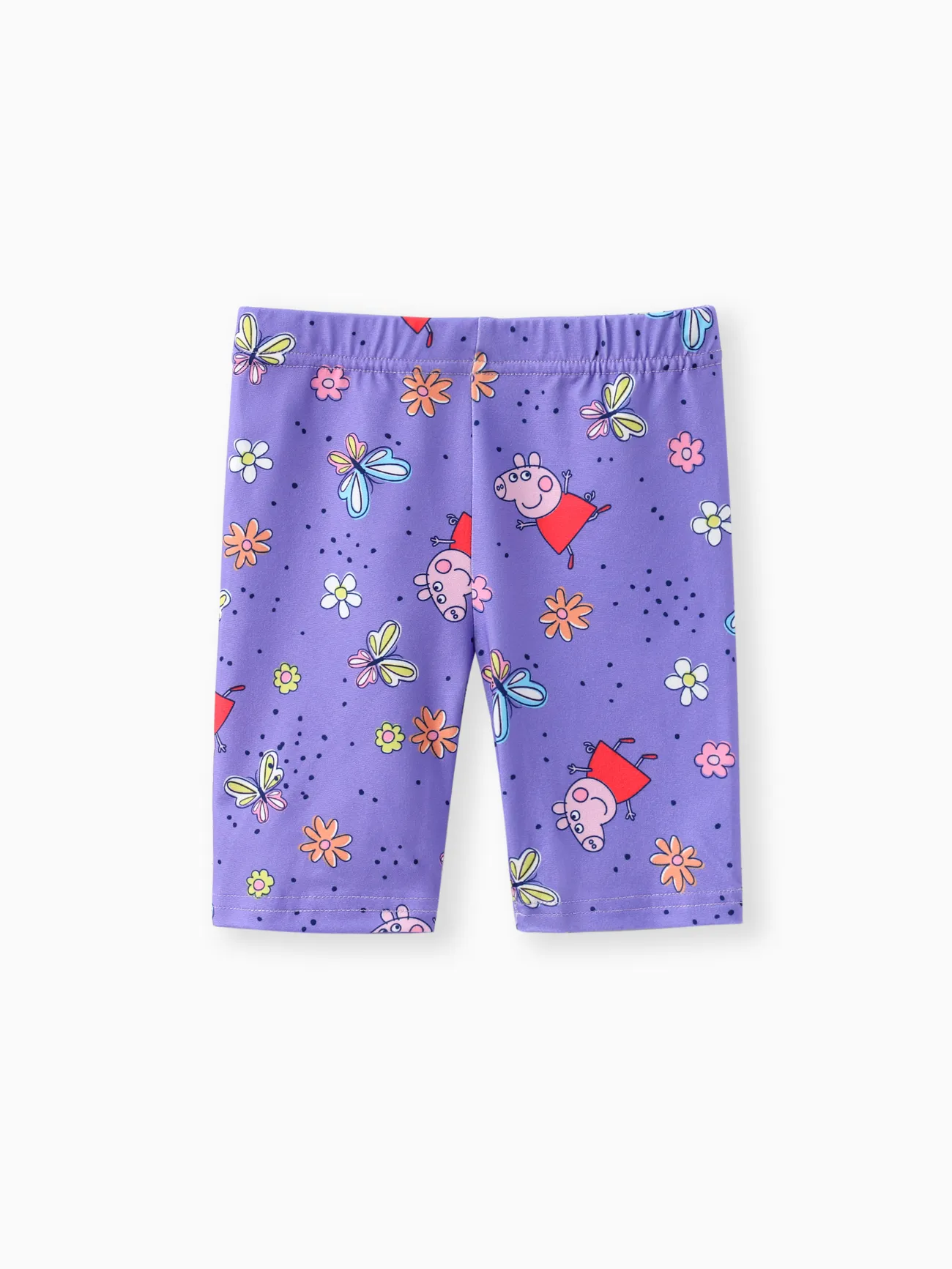 Violet - Peppa Pig 2 pièces Enfant en bas âge Fille Bord à volants Enfantin Cochon ensembles de gilet - image 7