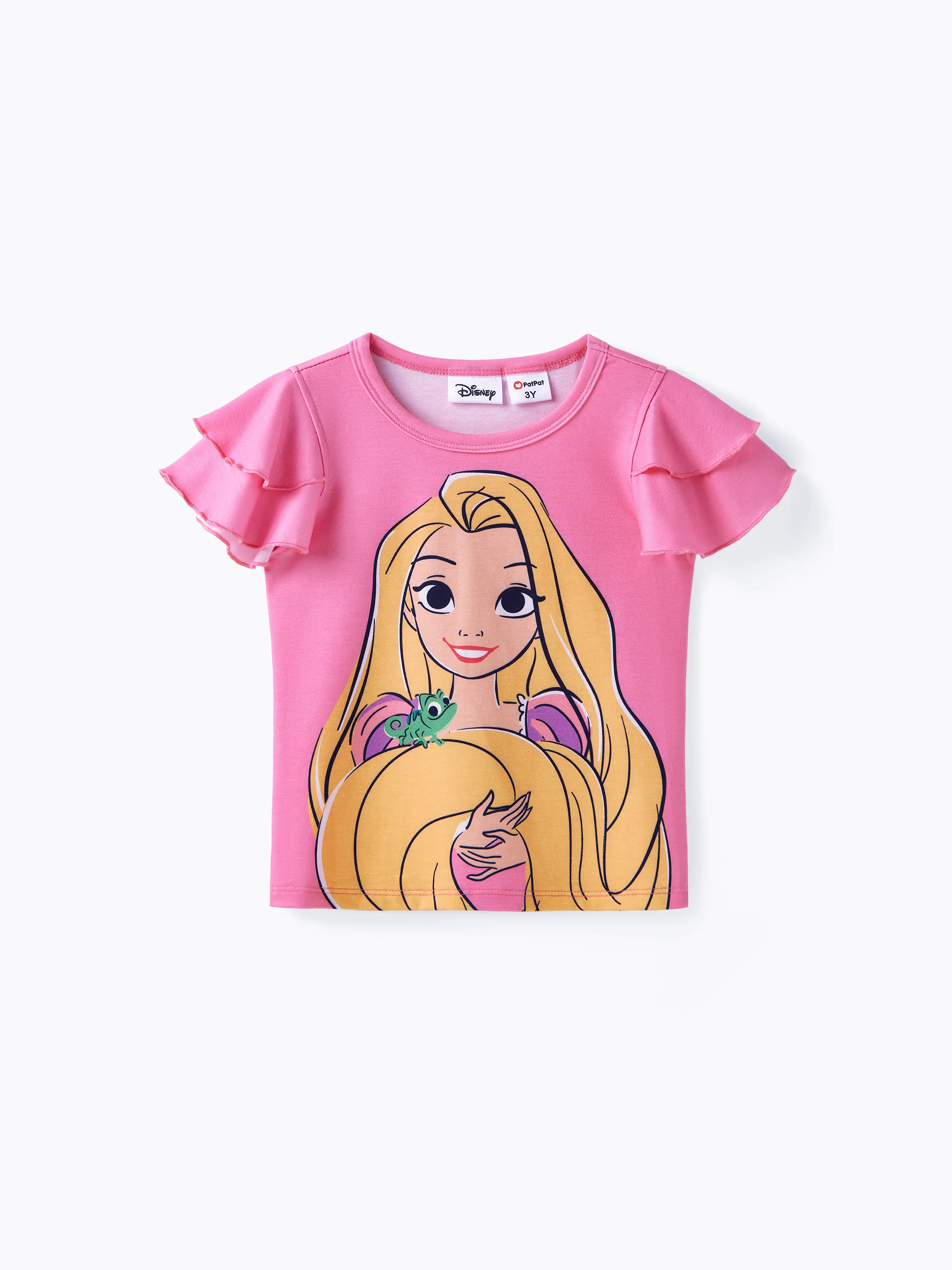 Disney Princess Toddler Girl Naia™ Character Print Ruffled Short-sleeve Tee